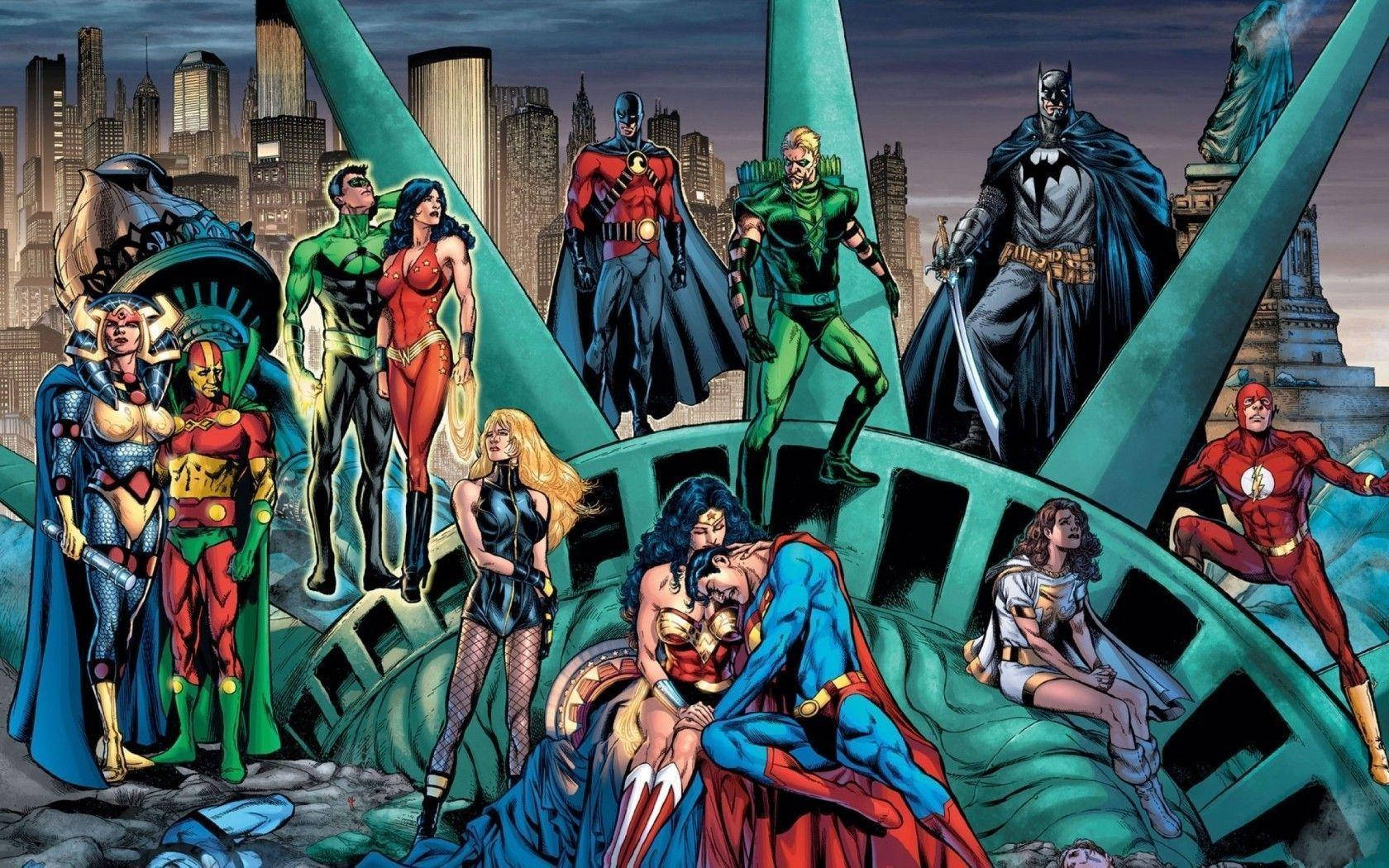 Dc Superheroes HD Wallpaper