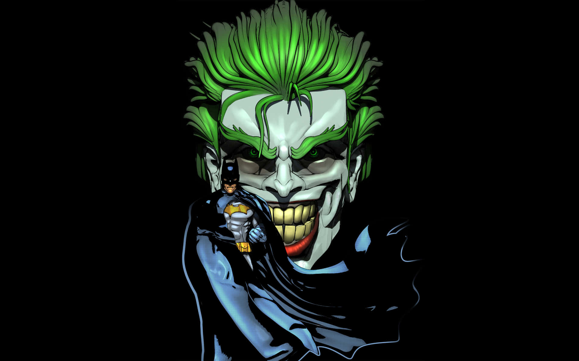 The Joker Comic Wallpaper