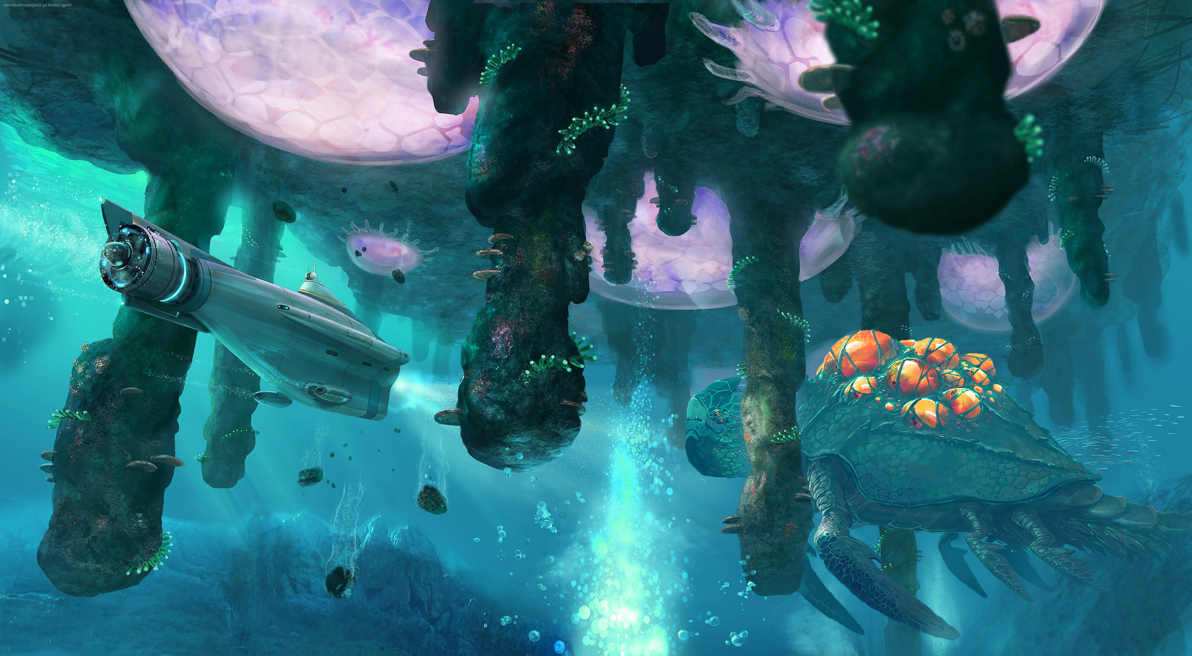 Game Subnautica 4k Ultra HD Wallpaper
