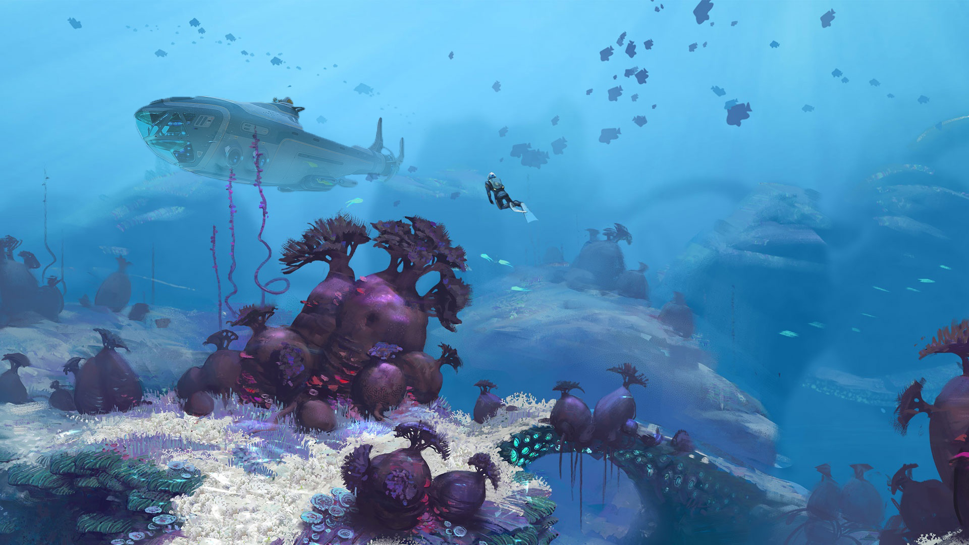 Download Video Game Subnautica HD Wallpaper