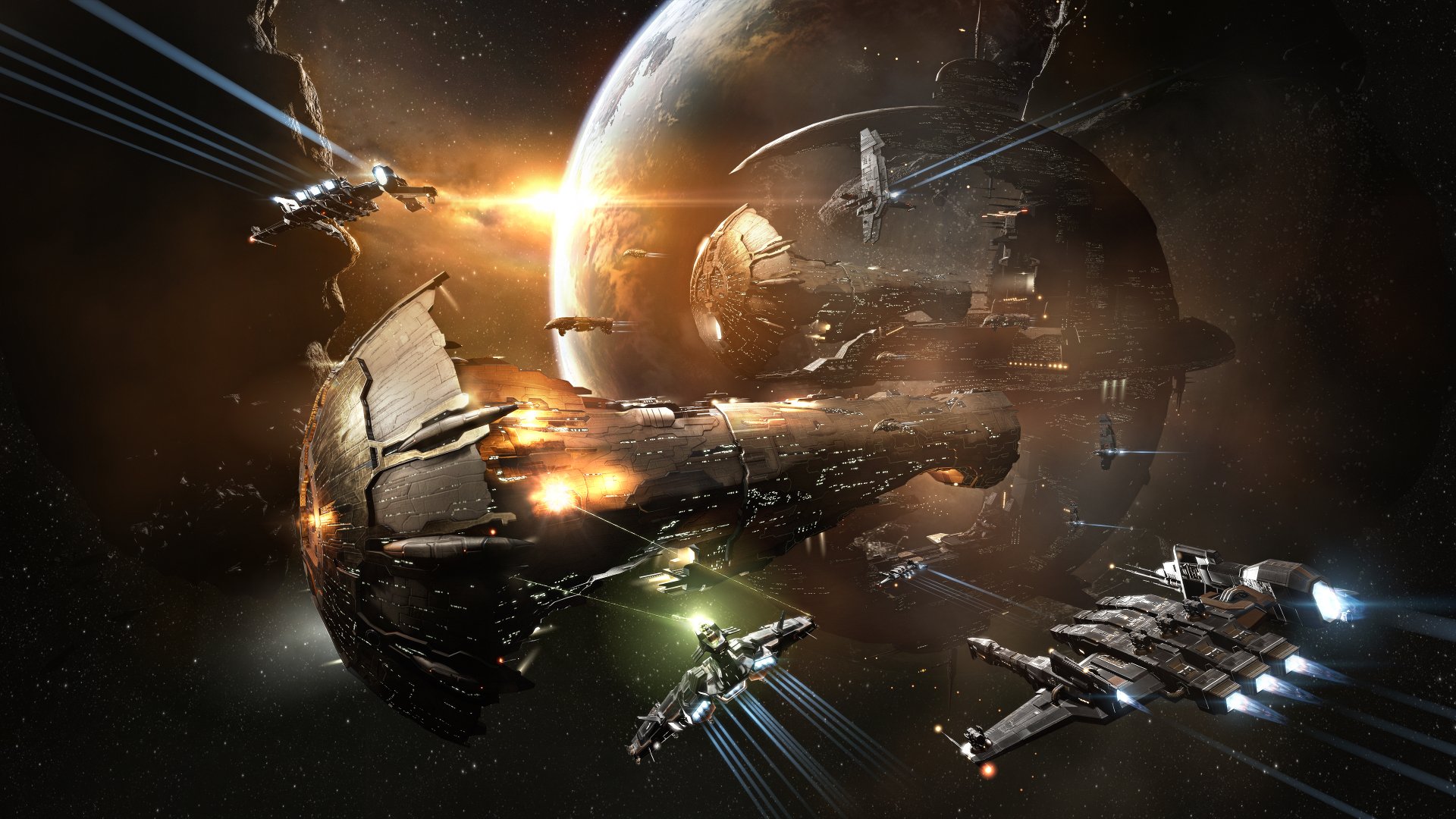 Galactic Conquest: 4K Ultra HD Wallpaper