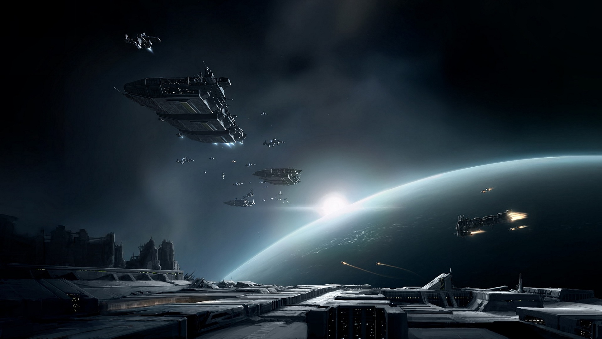 Galactic Conquest: 4K Ultra HD Wallpaper