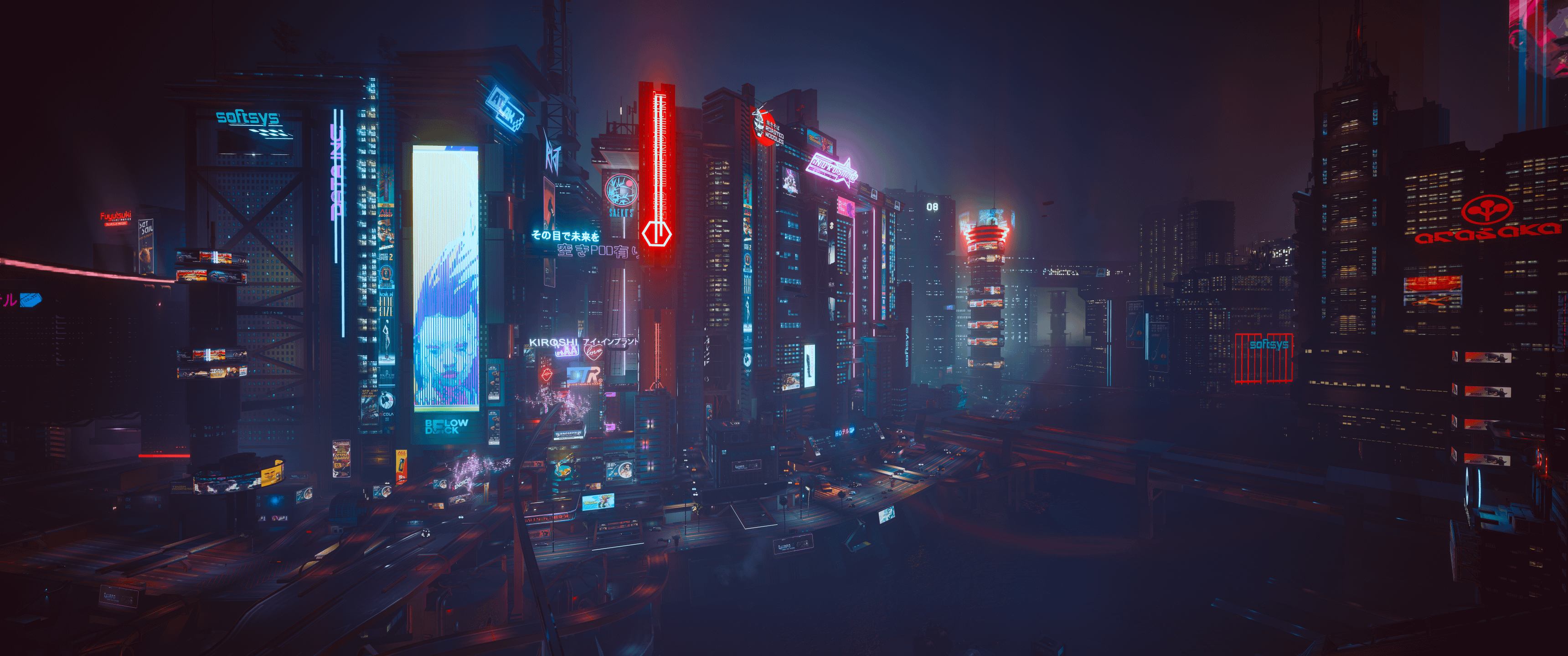 Cyberpunk 2077 Night City Wallpaper 4K