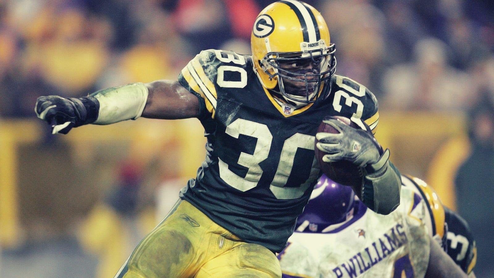 Ahman Green was born to be a Packers