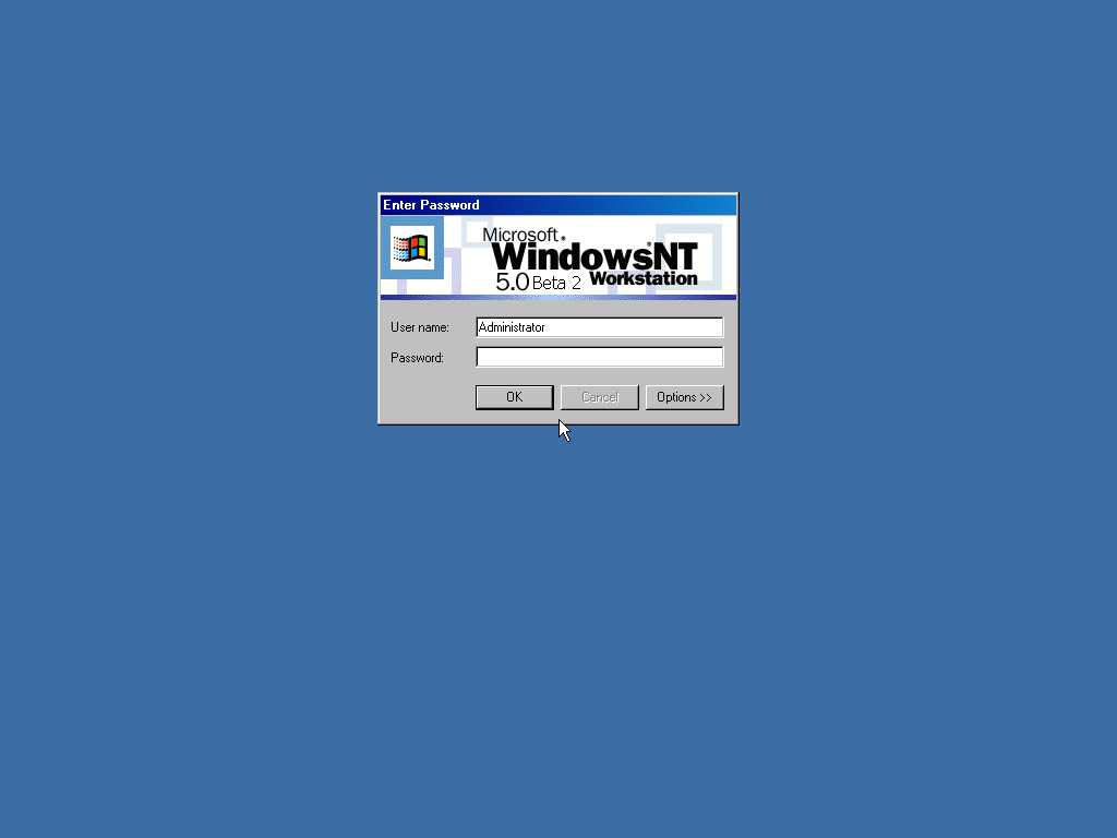 Time to take a look a NT 5.0 Build 1877