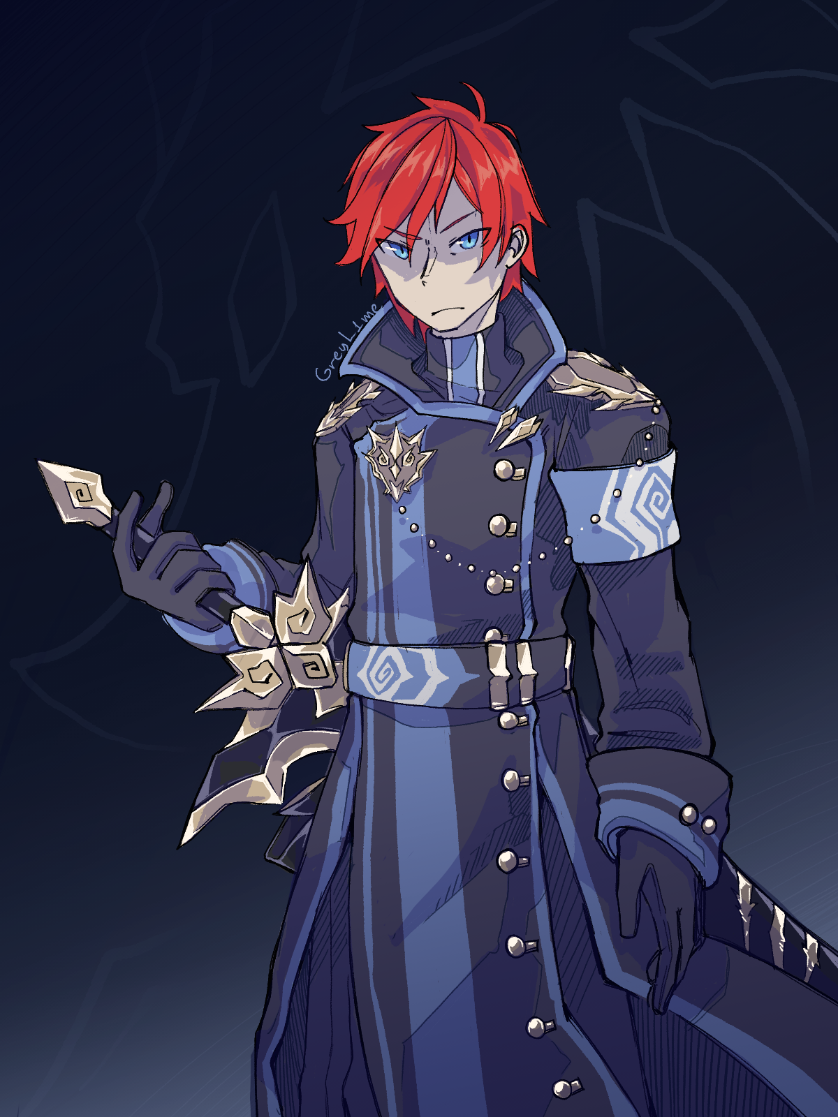 OC my Reinhard redesign! He's one edgy