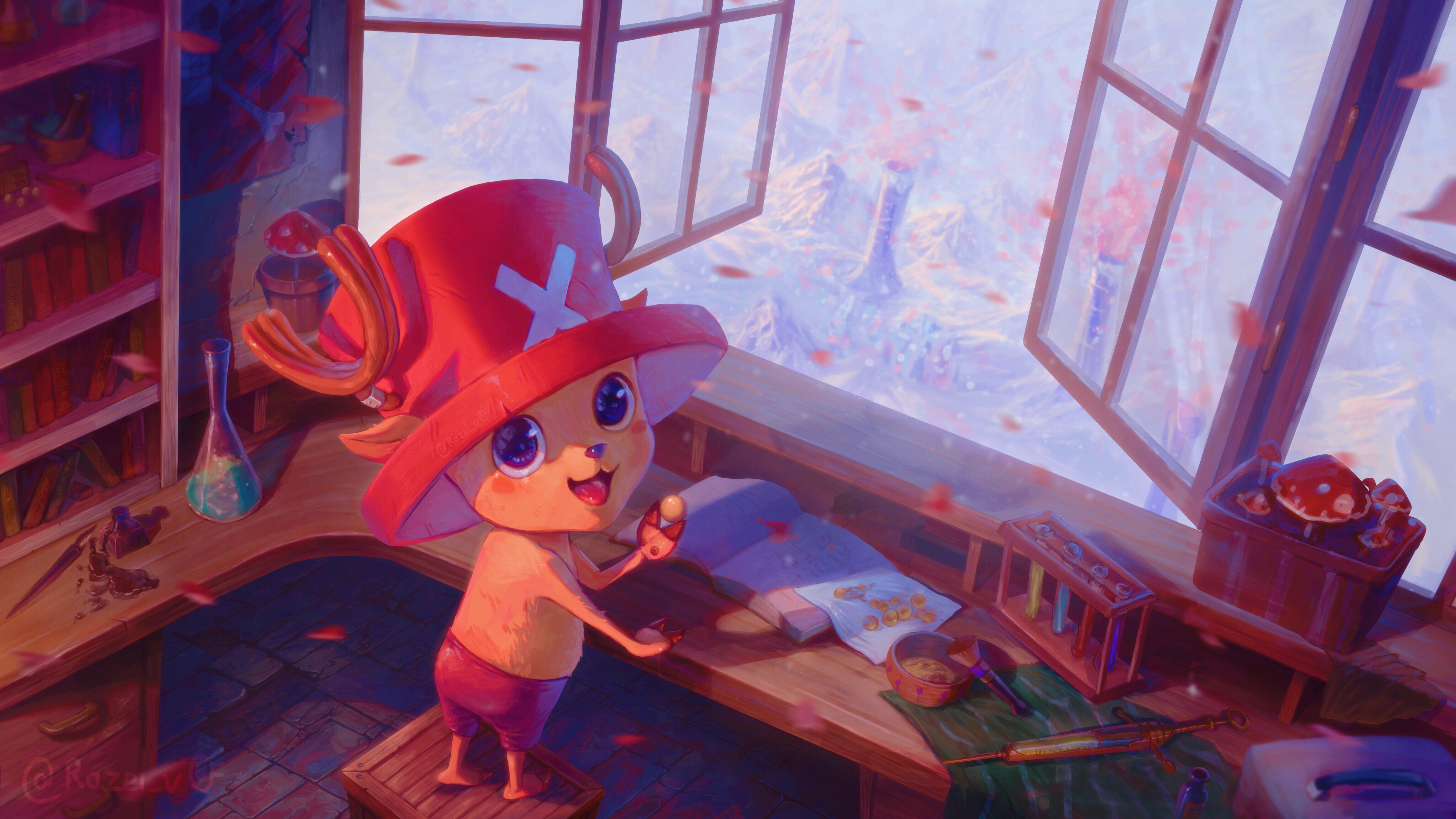 4K Ultra HD Tony Tony Chopper Anime Wallpaper Piece Magic