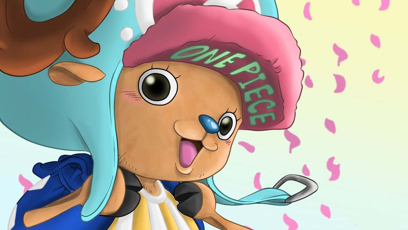 One Piece Chopper in Snow Wallpaper