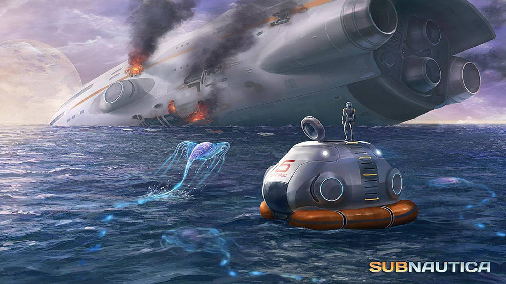 Download free Subnautica Aurora HD