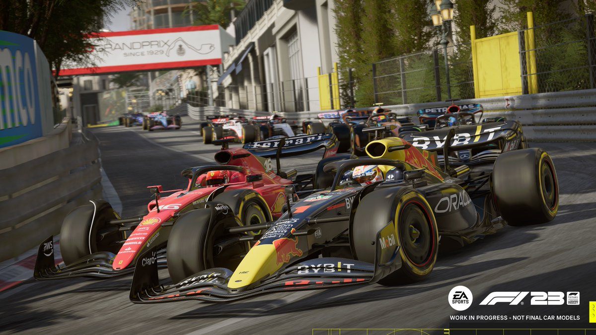 New screenshots from F1 23