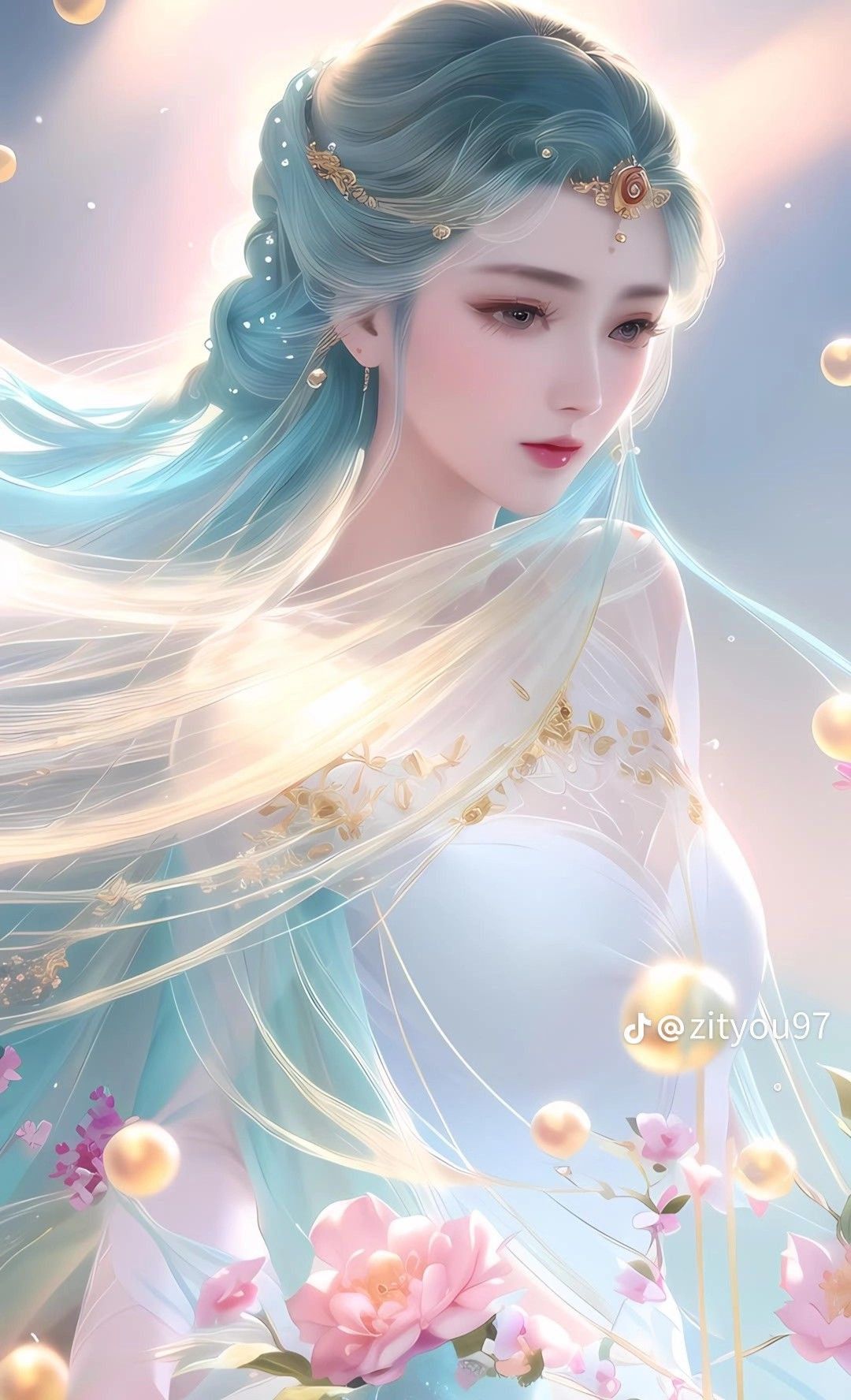 Chinese art girl princesses