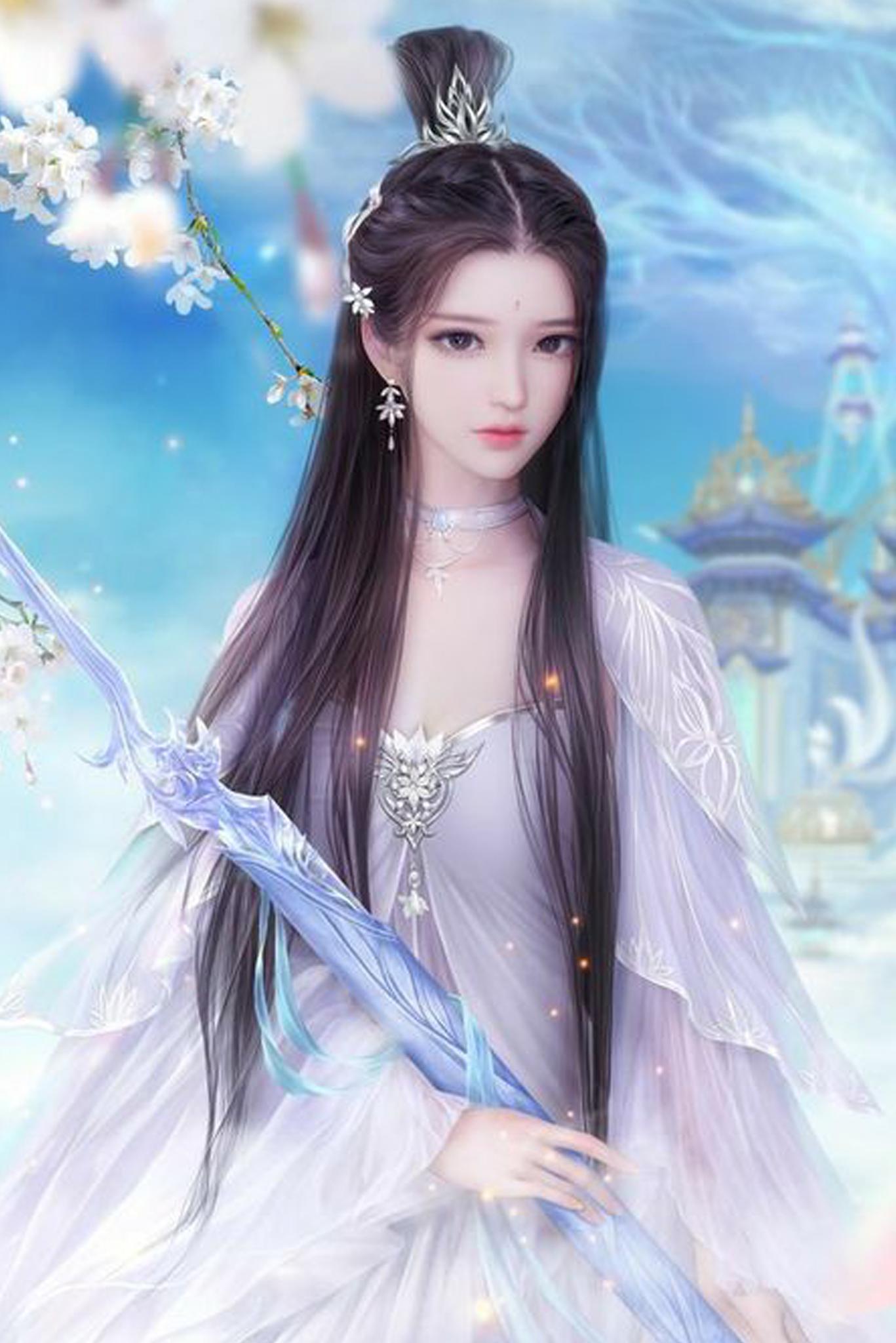 Chinese Cute Girl Wallpaper APK
