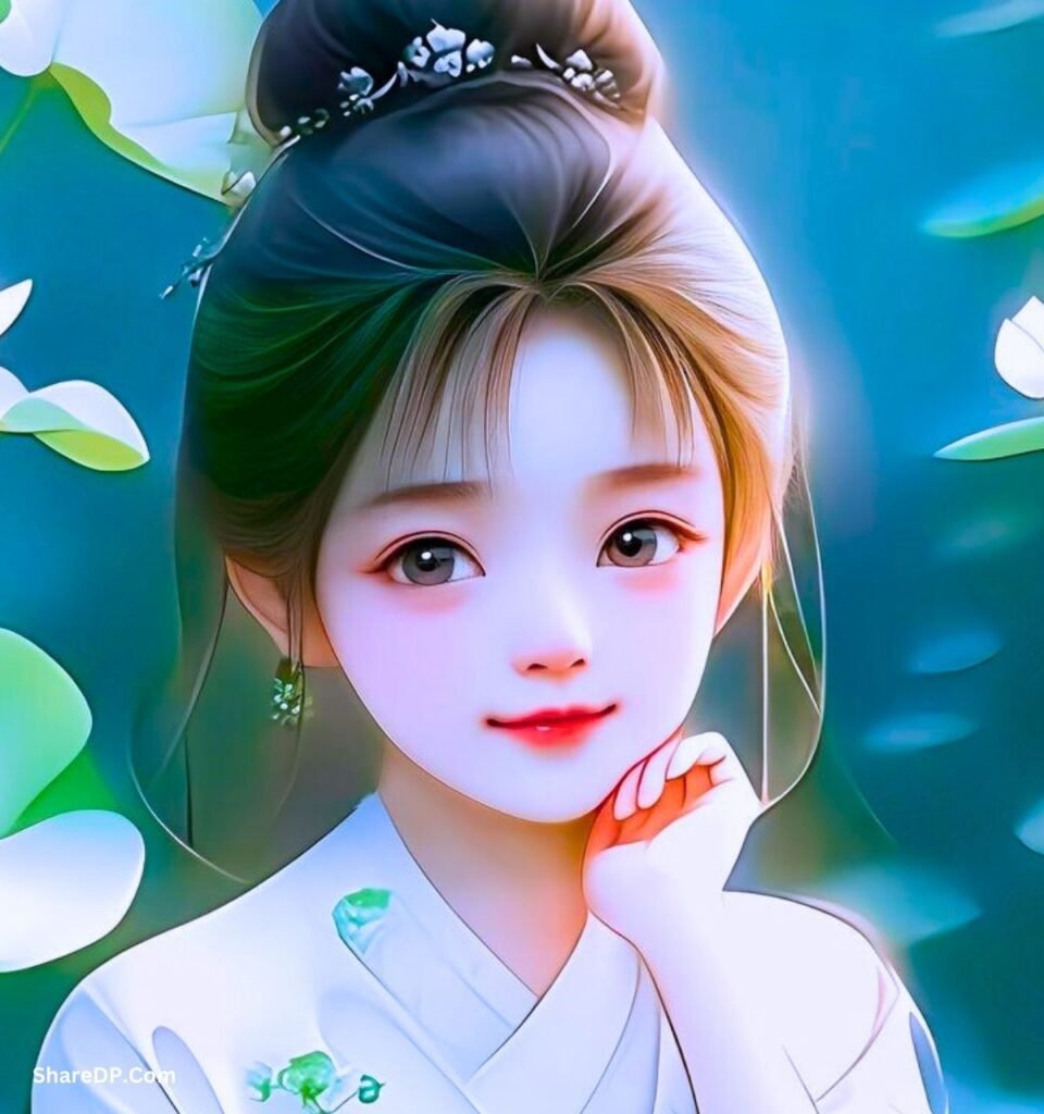 Cute Cartoon Girl DP, Image, Pics