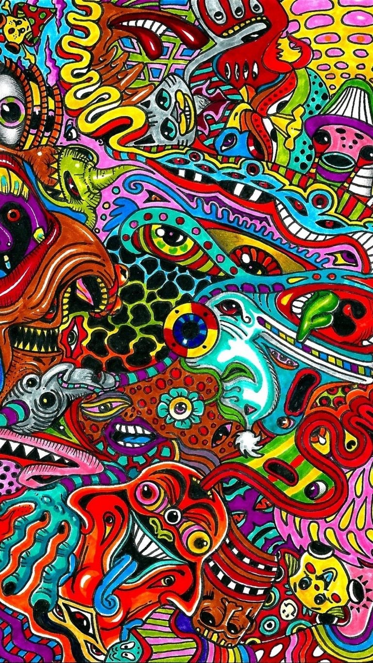 trippy wallpaper on Tumblr
