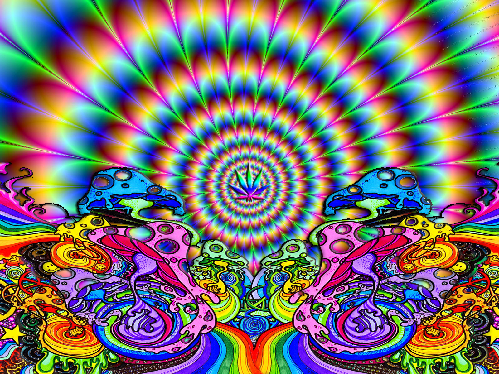 Trippy Surreal Psychedelic HD Wallpaper