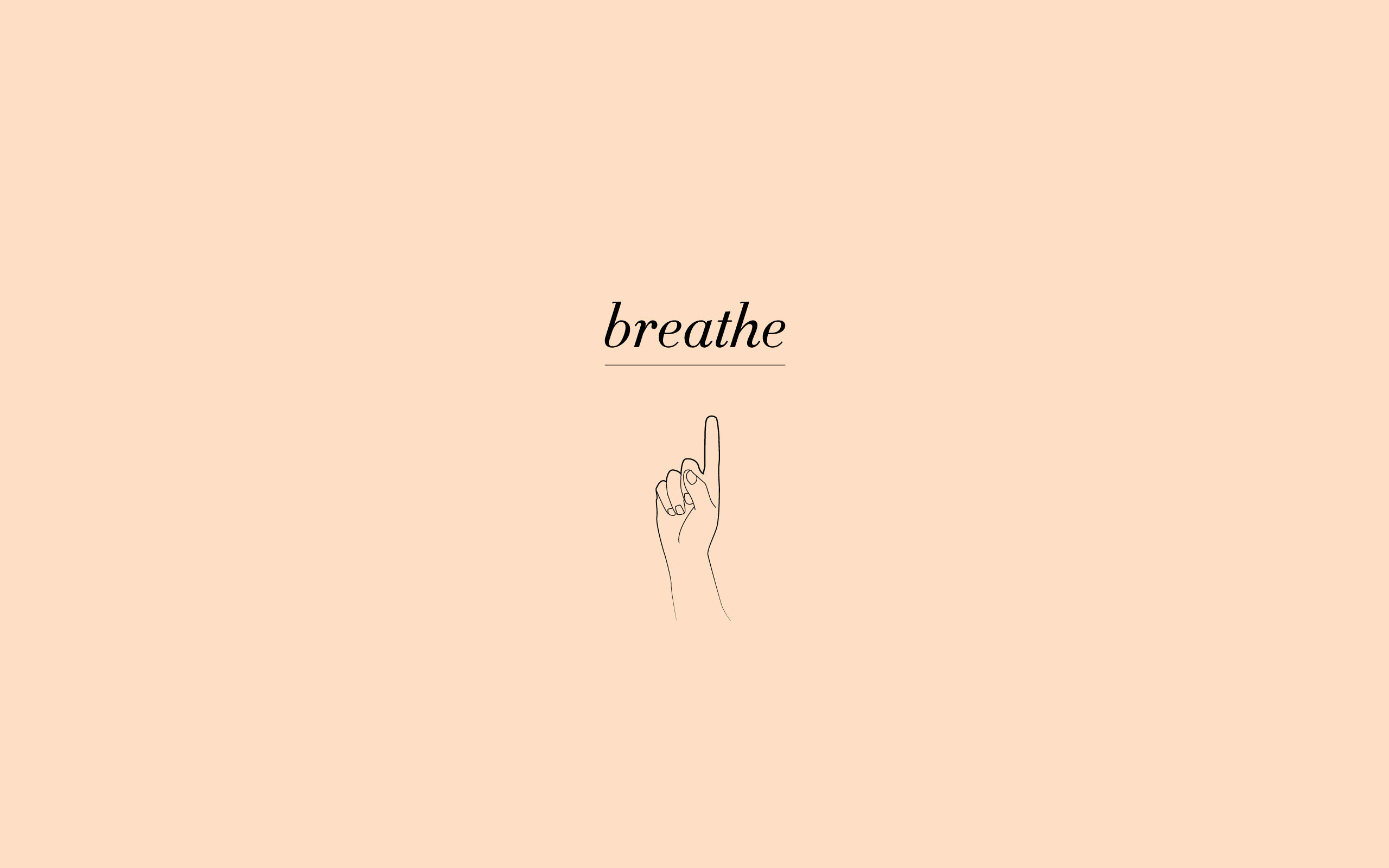 Breathe: A Digital Wallpaper Download