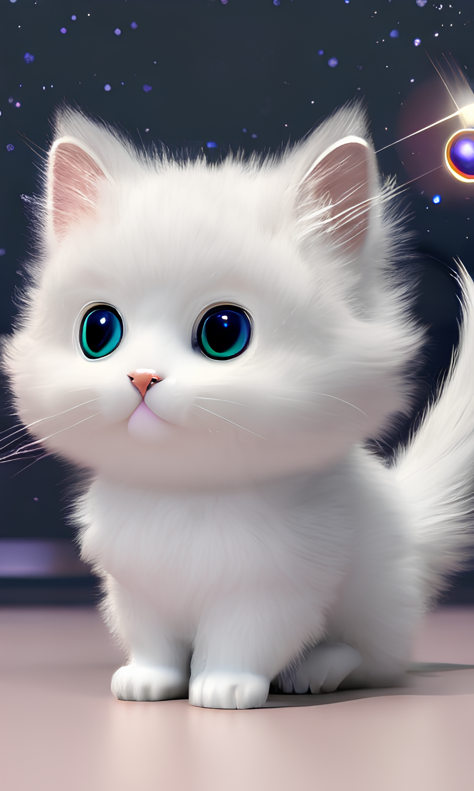 Cute Little Cat Wallpaper