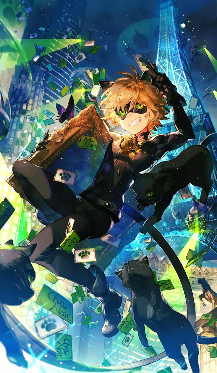 Anime Ladybug And Cat Noir Wallpaper