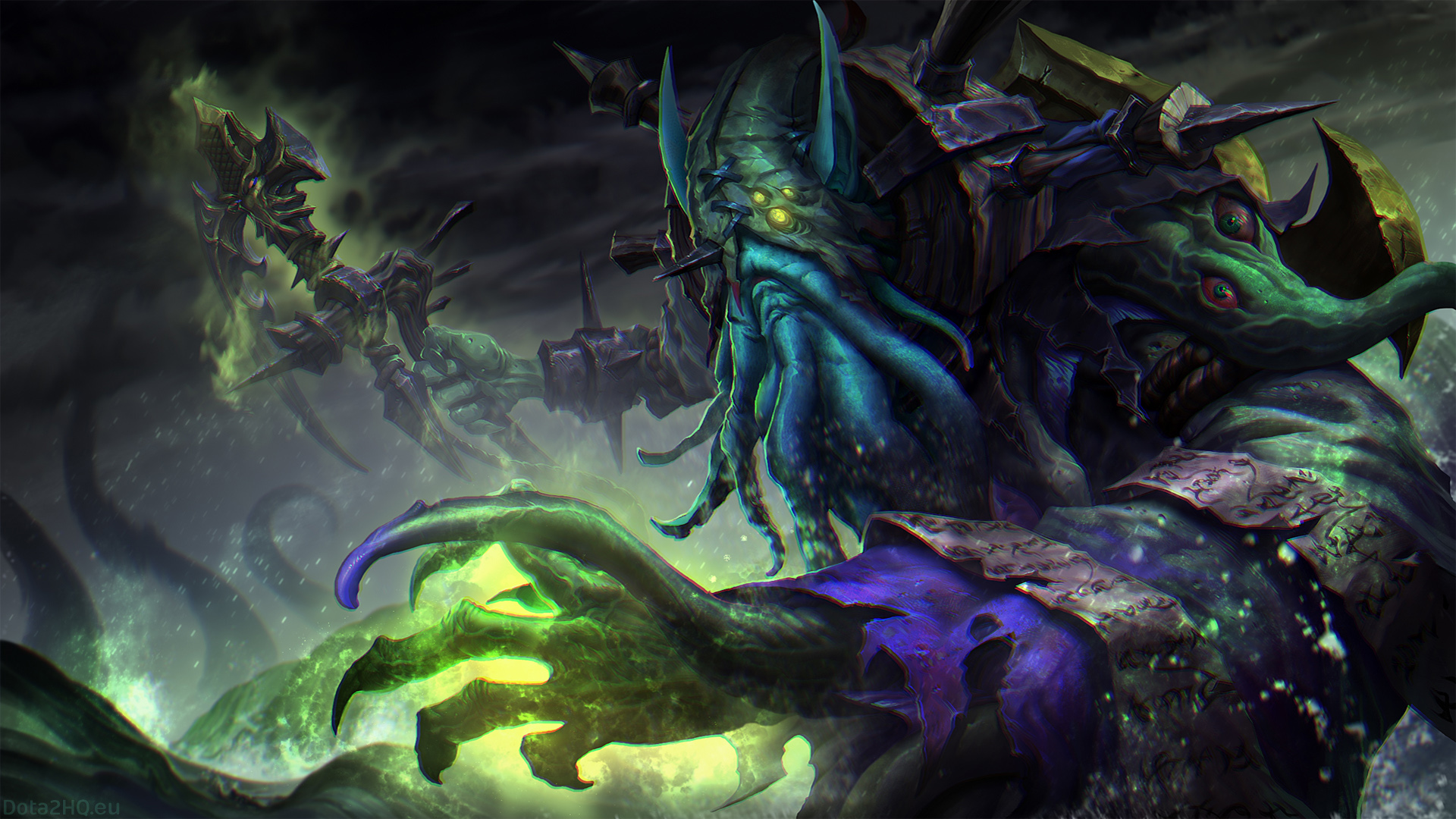 DOTA 2 Necrophos Wallpaper Tentacular