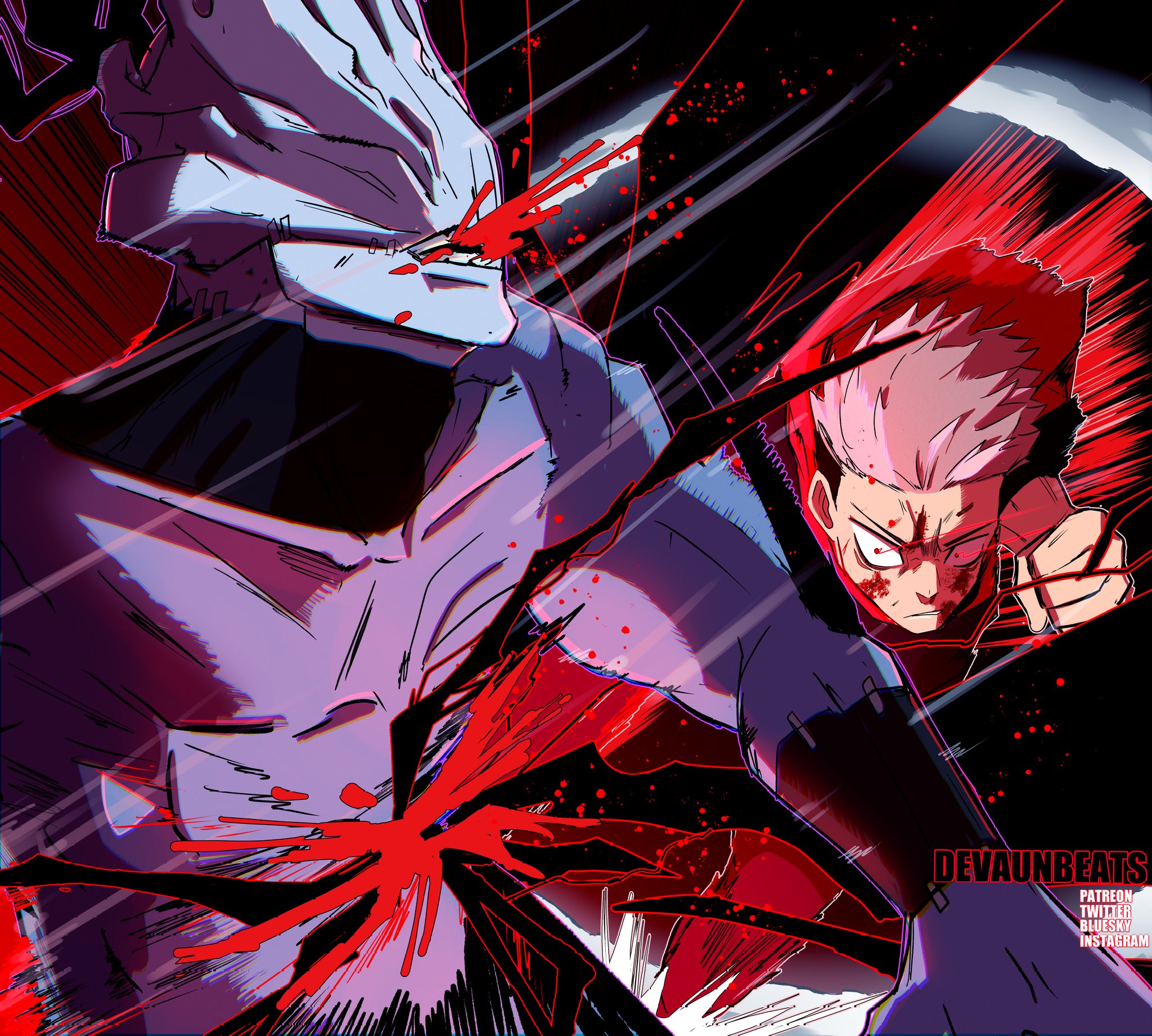 Yuji Itadori vs Mahito #JujutsuKaisen