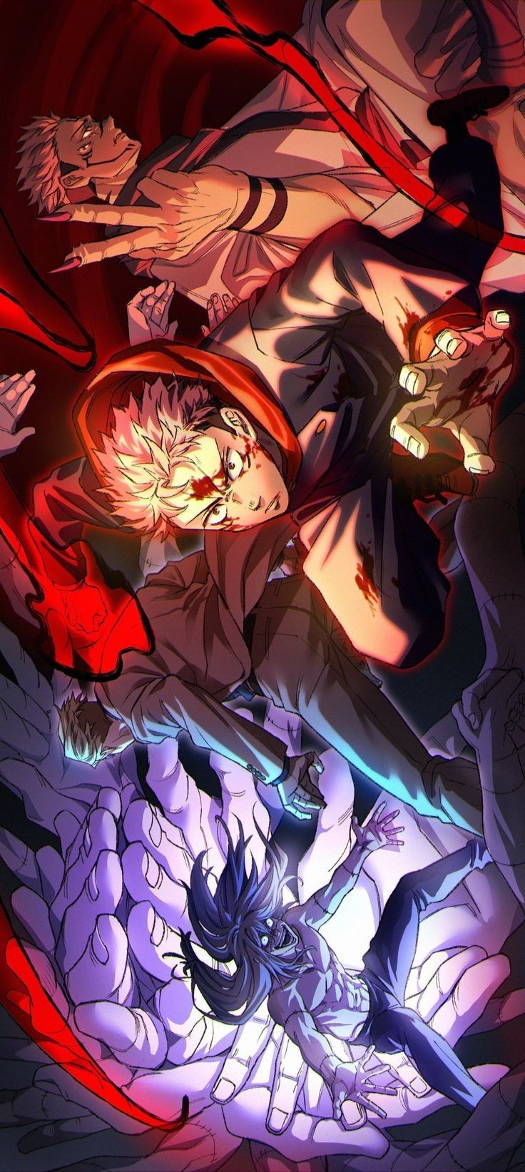 Jujutsu kaisen.. Itadori and Nanami Vs