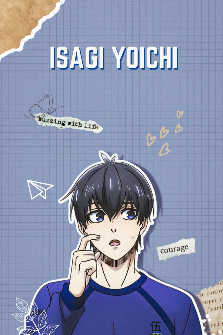 ISAGI YOICHI Blue lock phone wallpaper