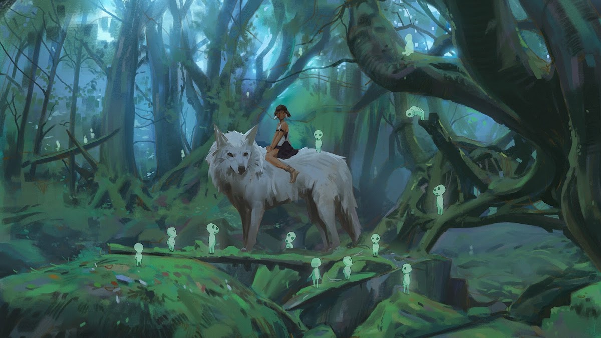 Desktop wallpaper Mononoke