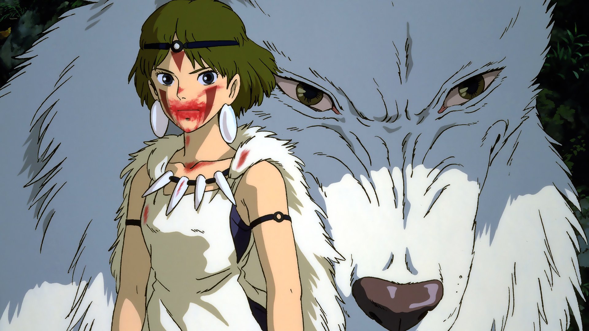 Anime Princess Mononoke HD Wallpaper