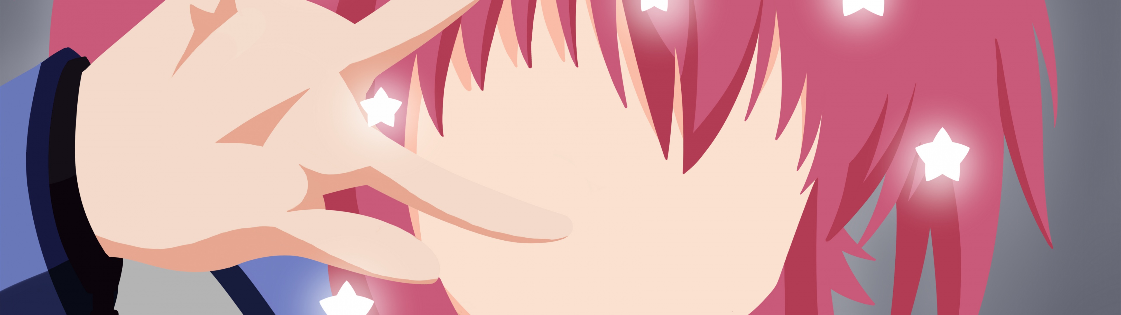Yui Wallpaper 4K, Angel Beats!, Minimalist