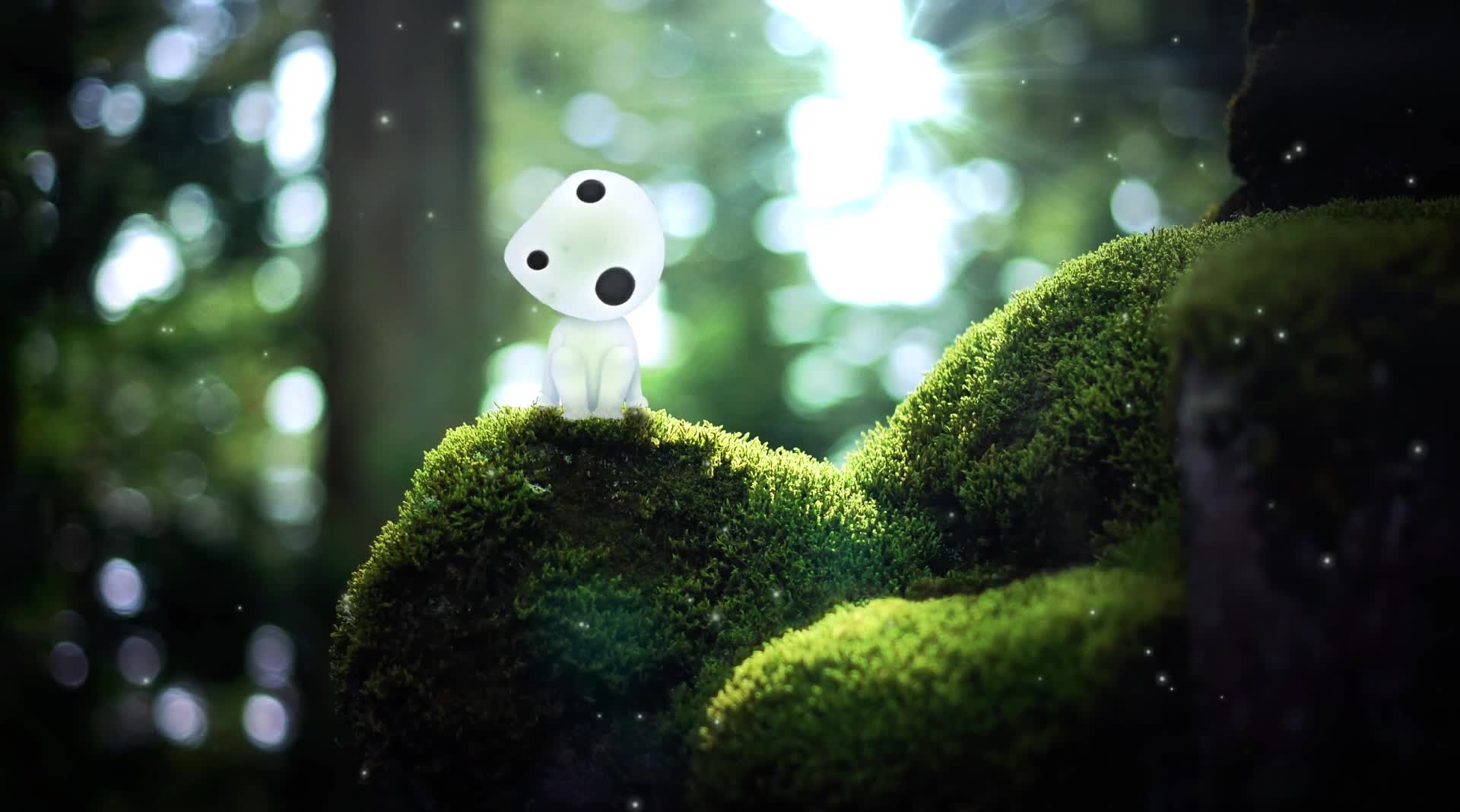 Kodama Princess Mononoke Live Wallpaper