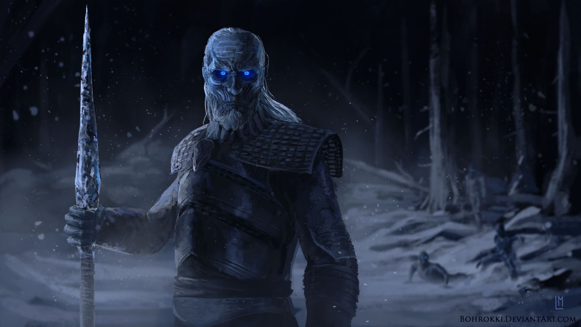 Night King White Walker Artwork
