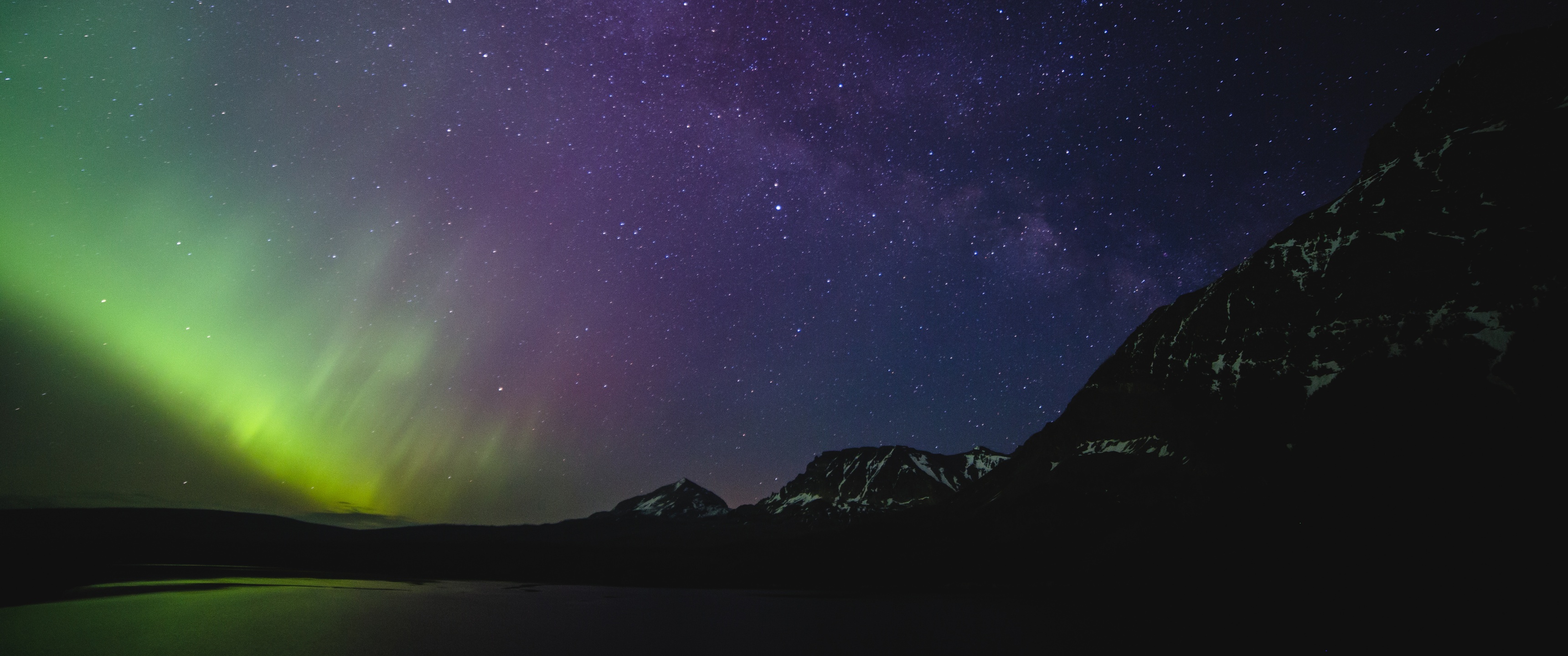 Aurora Borealis Wallpaper 4K, Milky Way
