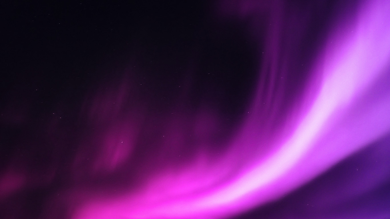 Aurora Purple Night Sky Beautiful