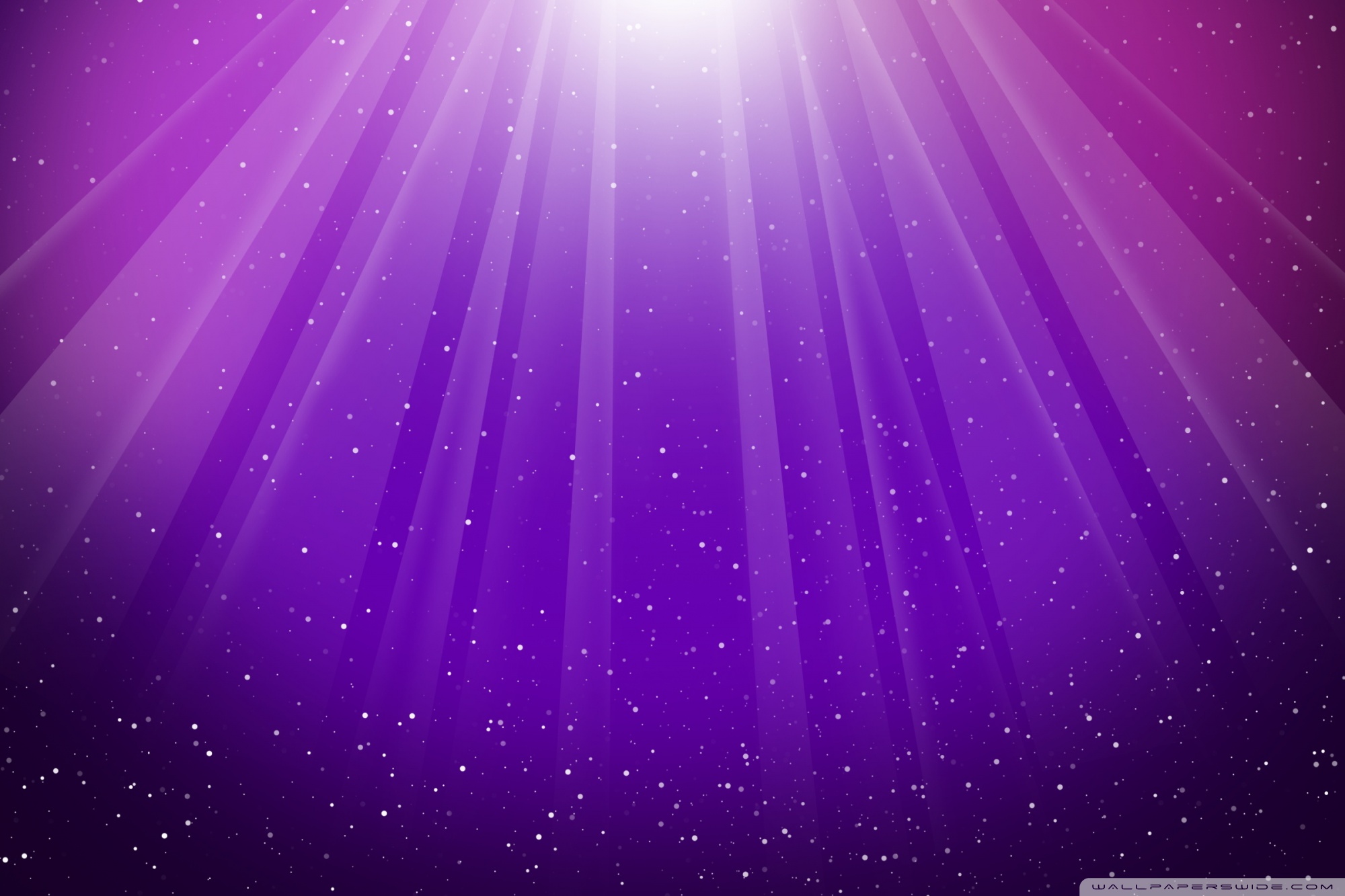 Aurora Burst Purple Ultra HD Wallpaper