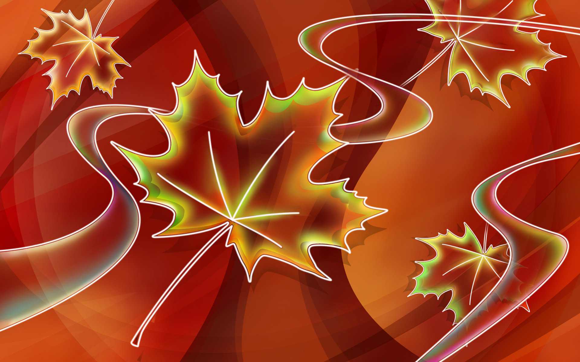 Leaf Fall Abstract Other HD Wallpaper