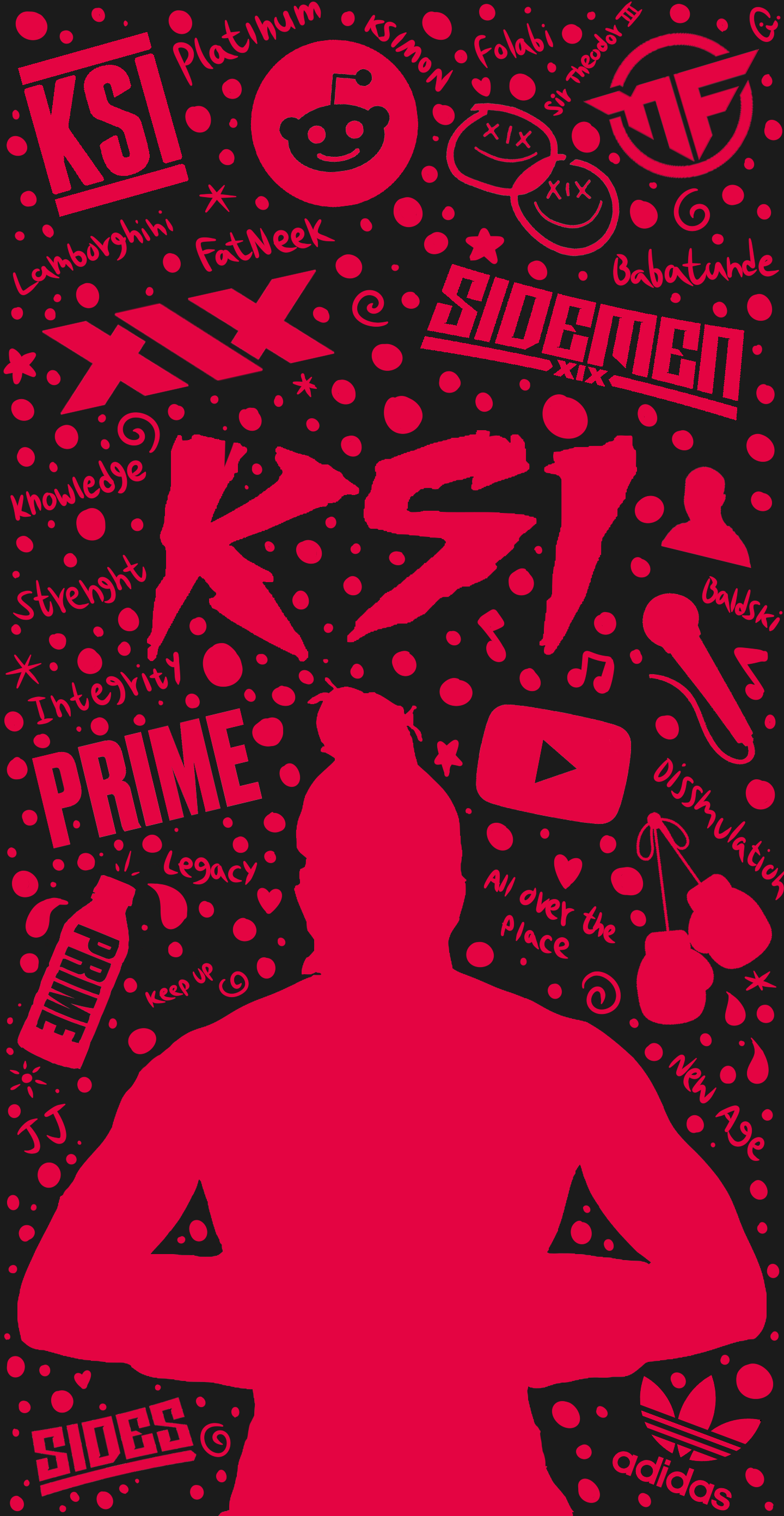 I've made a KSI Wallpaper for you all