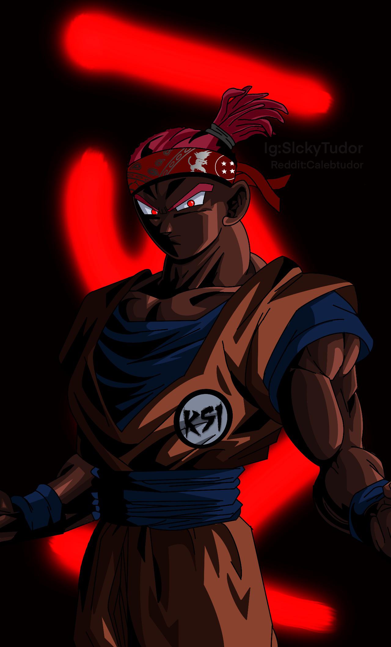 Drew a dbs Ksi wallpaper for