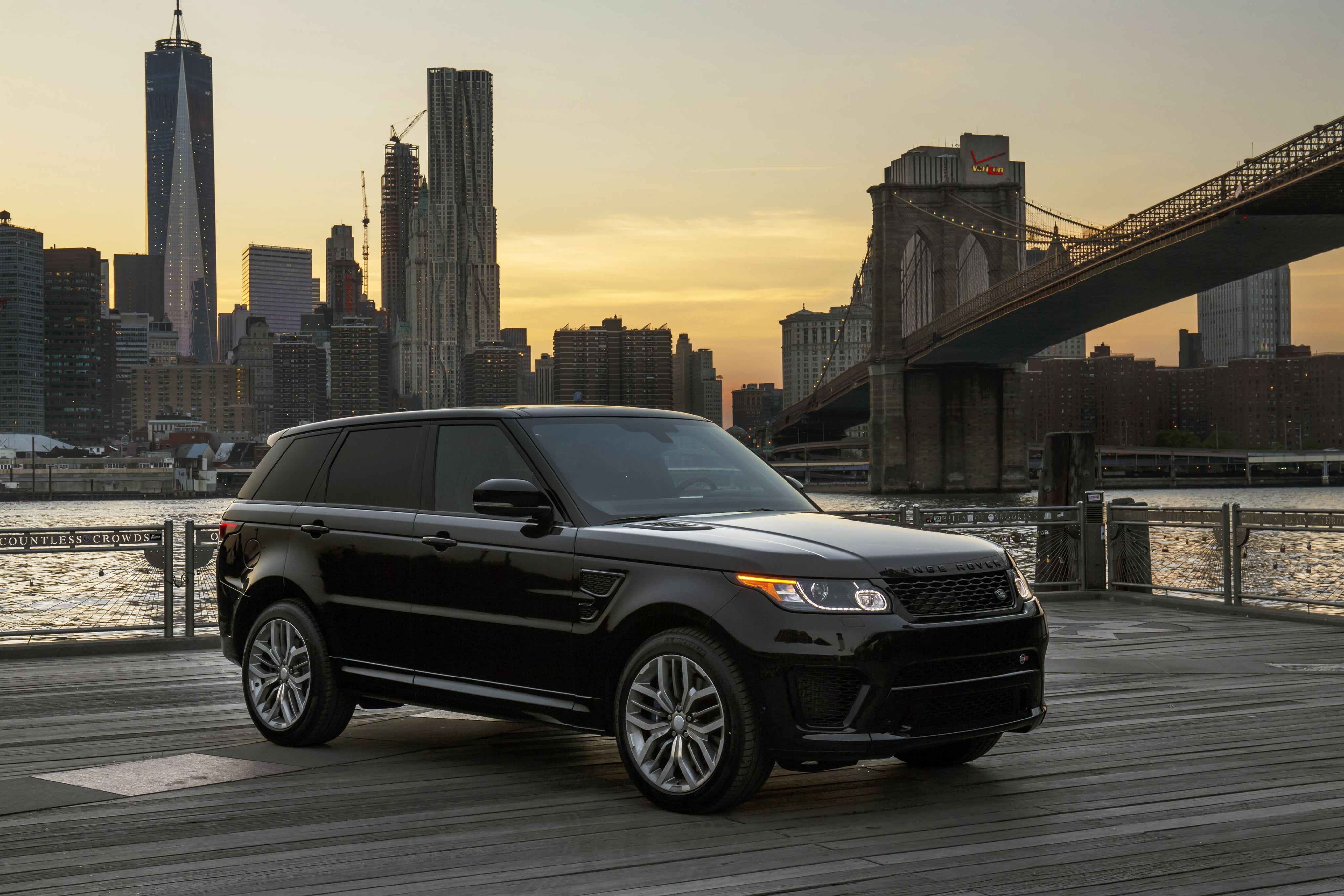 HD wallpaper: black SUV, Range Rover