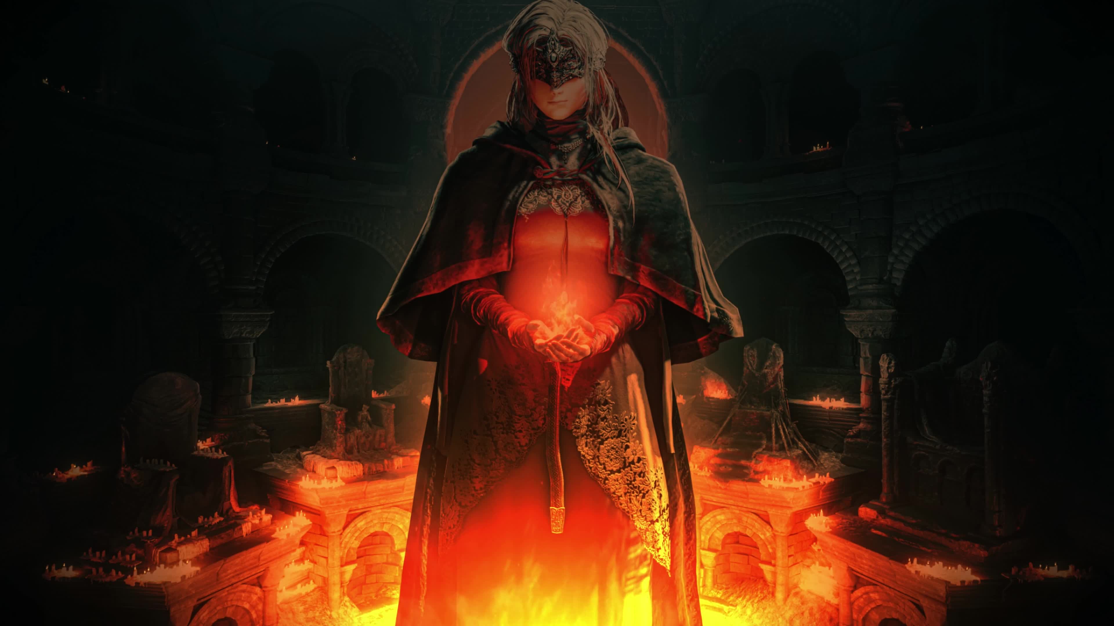 Fire Keeper Dark Souls 3 4K Live
