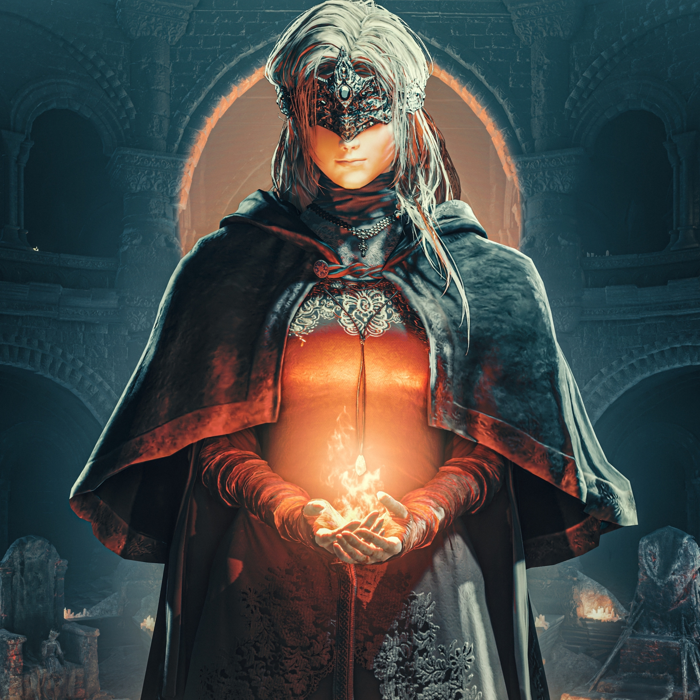 Download wallpaper 2248x2248 dark souls