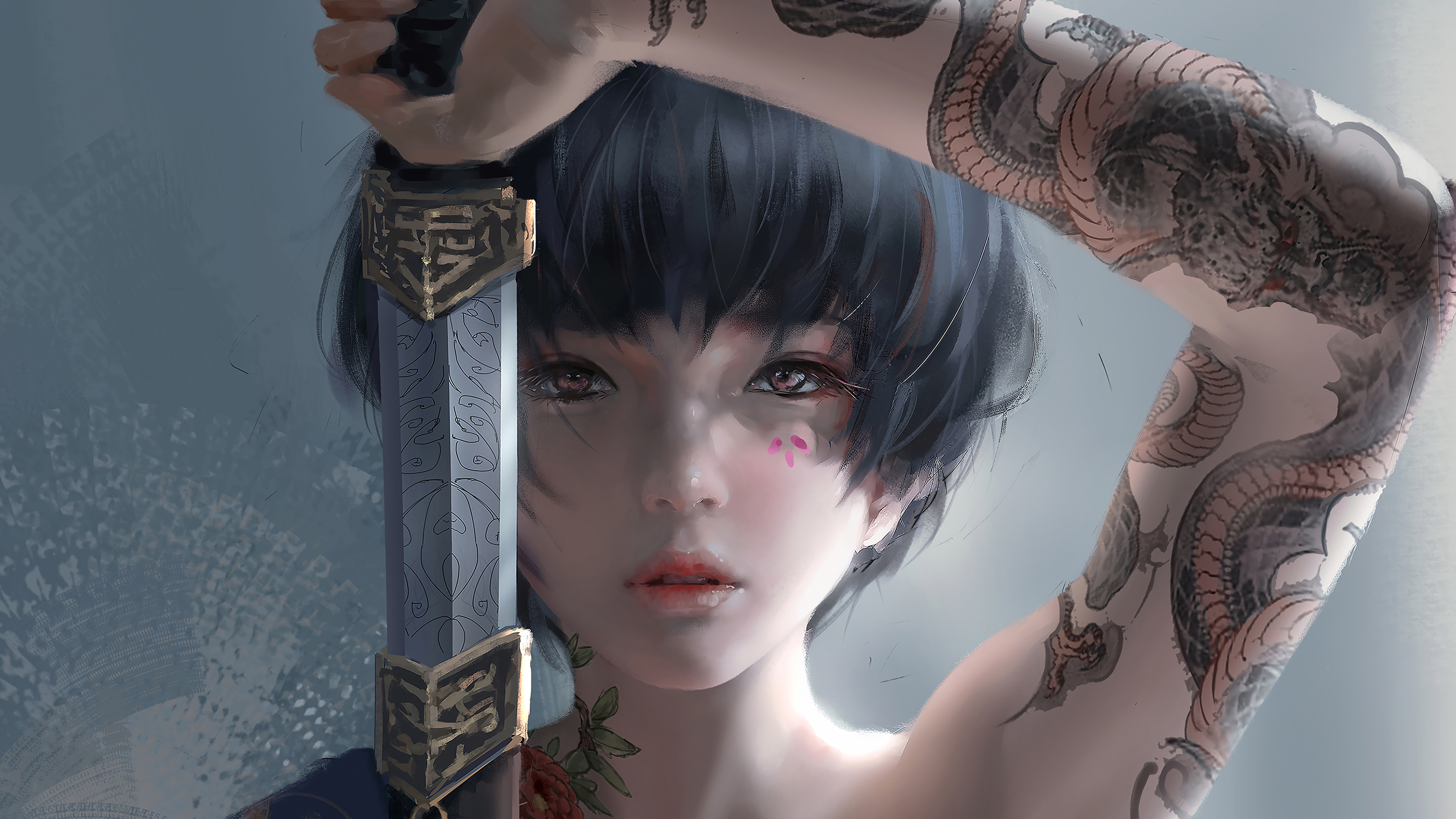HD desktop wallpaper: Tattoo, Comics