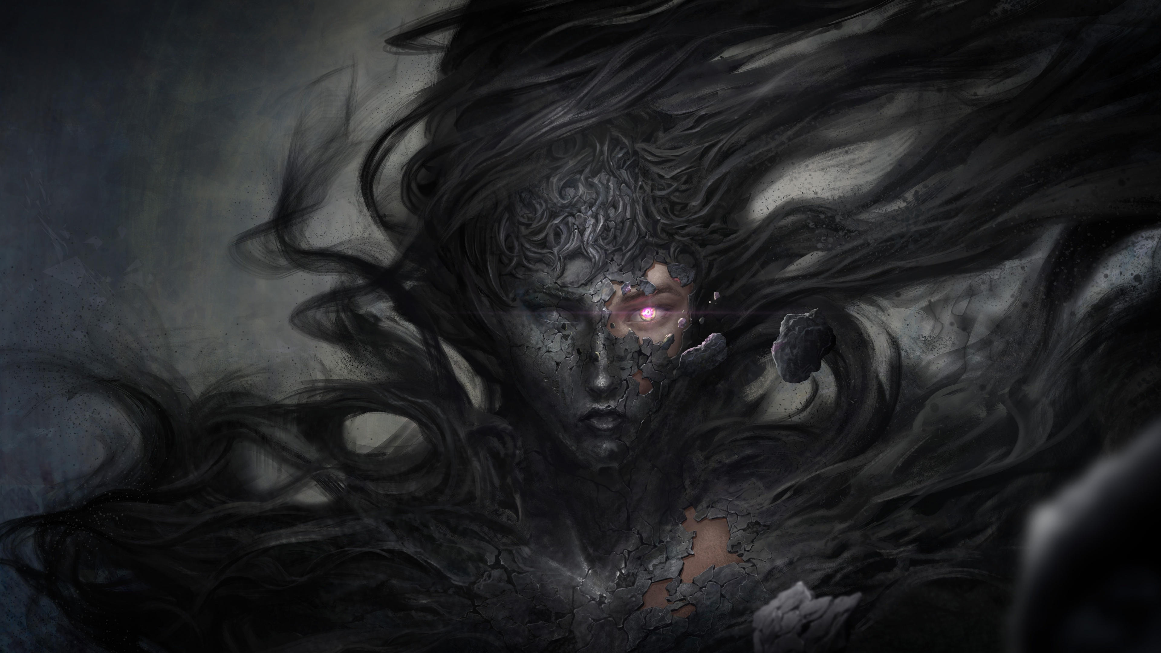 Download wallpaper 3840x2160 dark