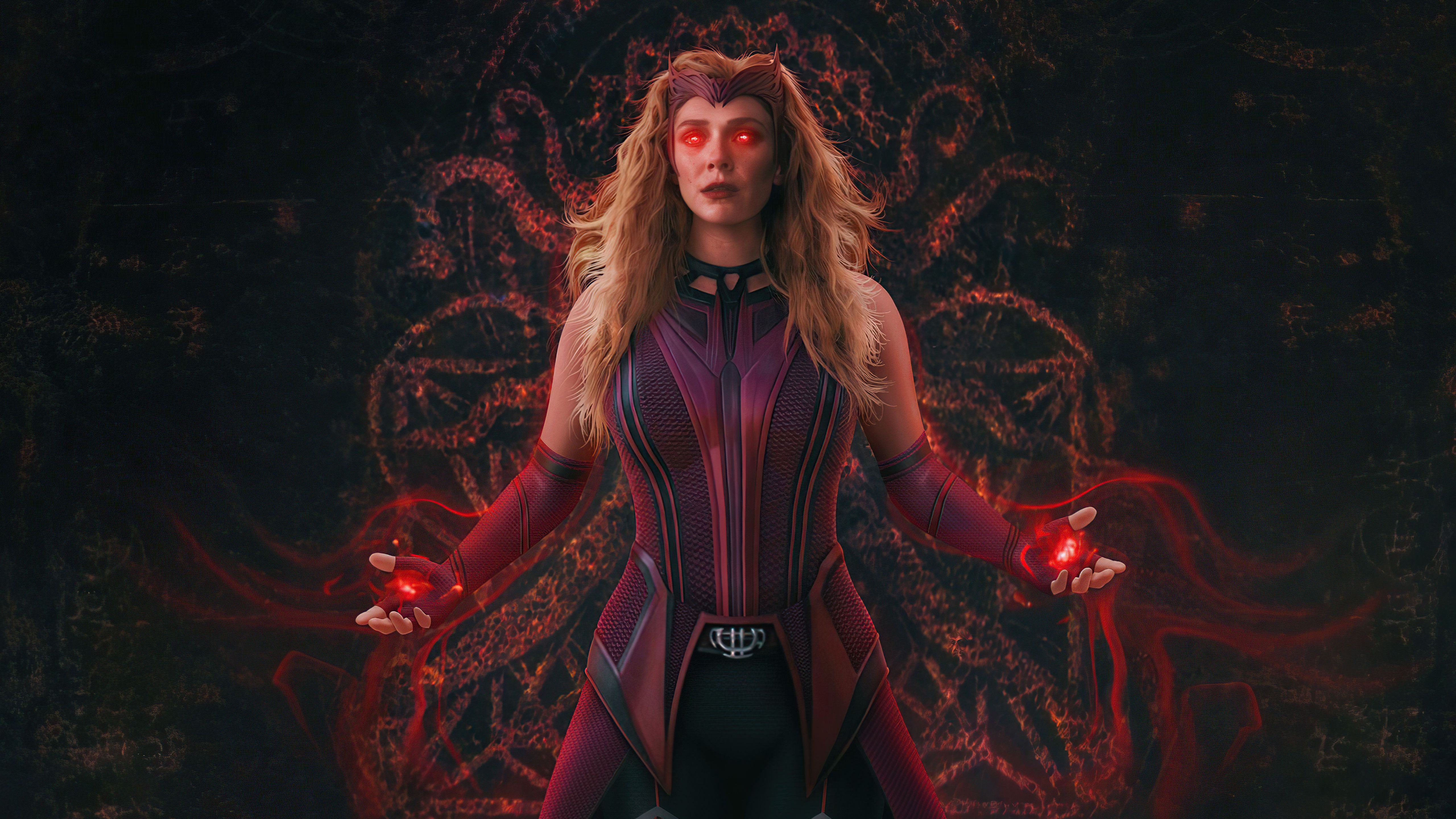 Wanda Vision Scarlet Witch 4k 4k