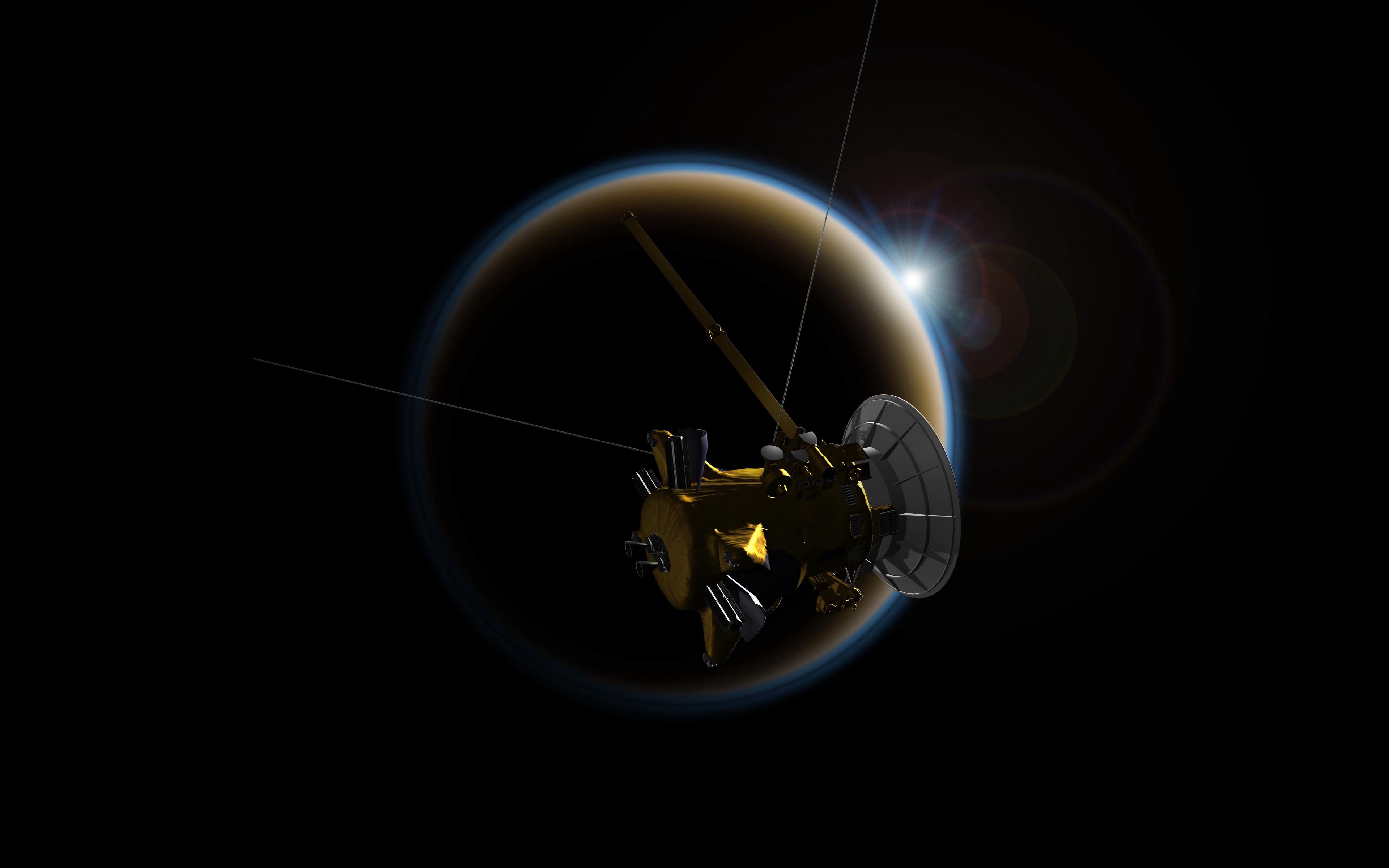 Download wallpaper 3840x2400 satellite