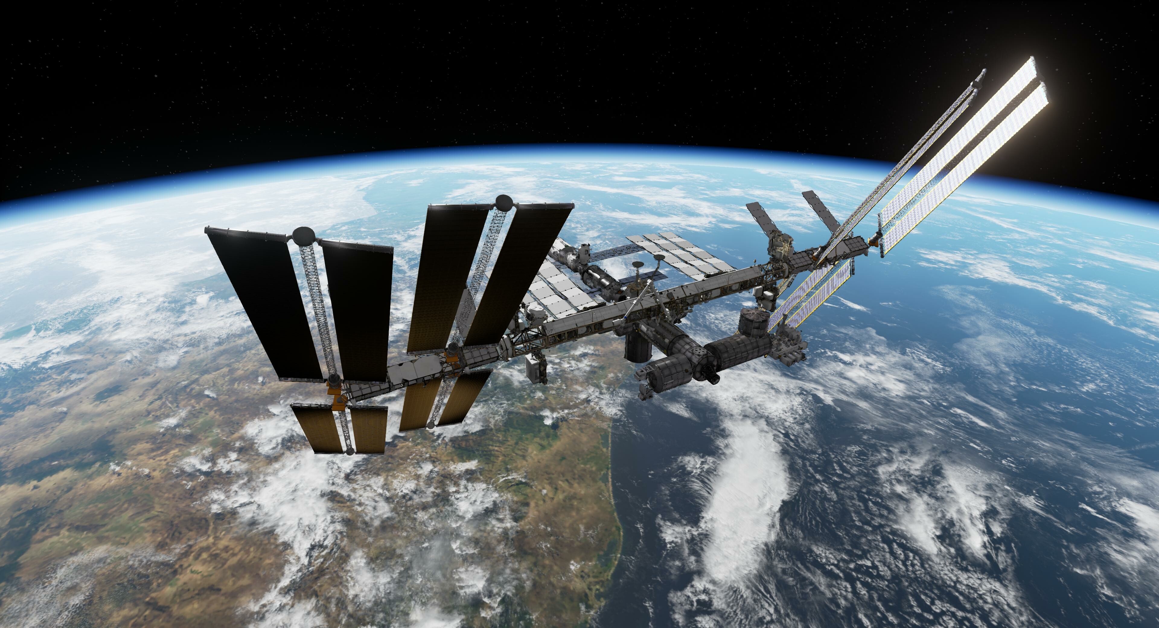 International Space Station Wallpaper