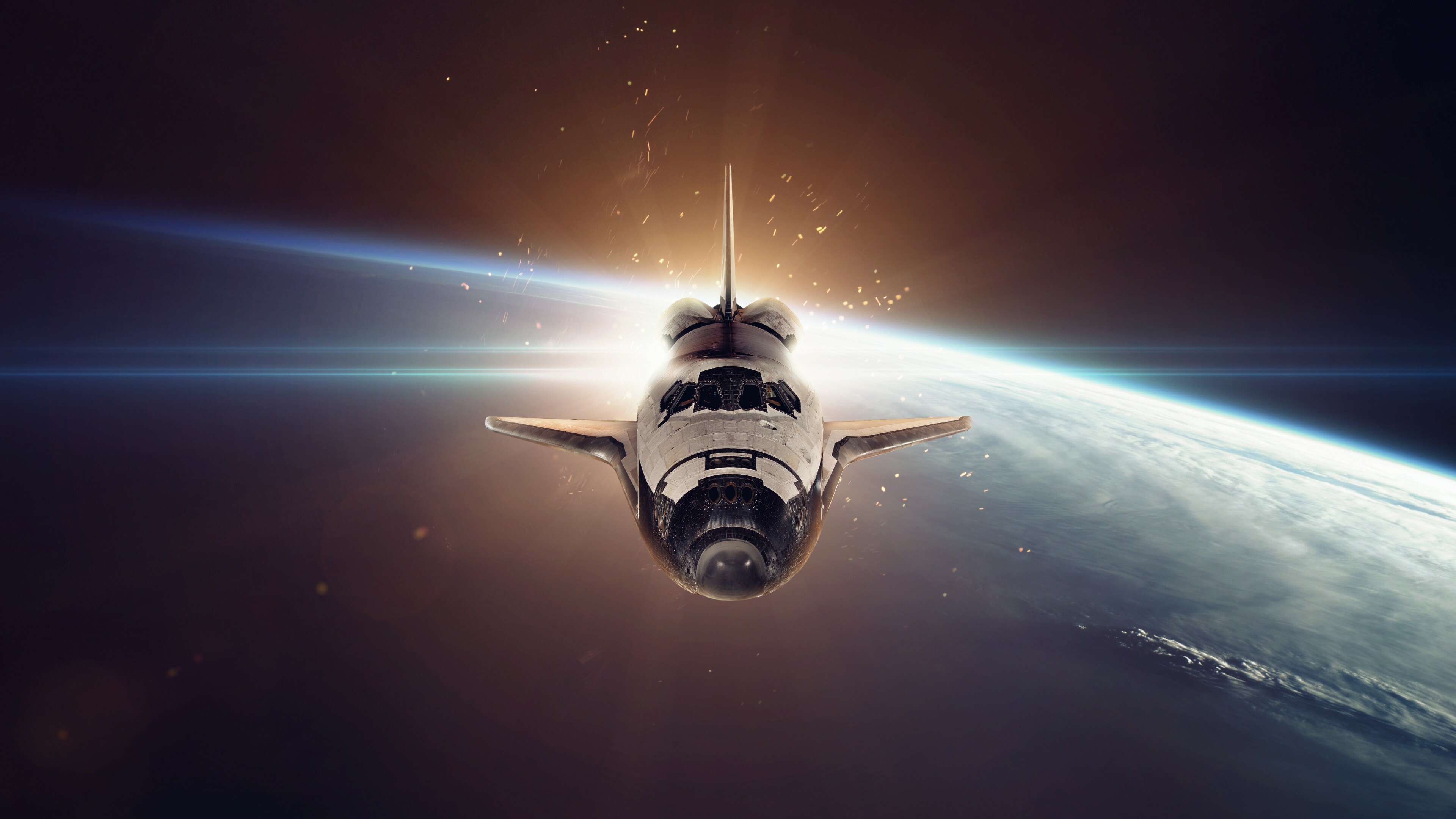 Spaceship Wallpaper