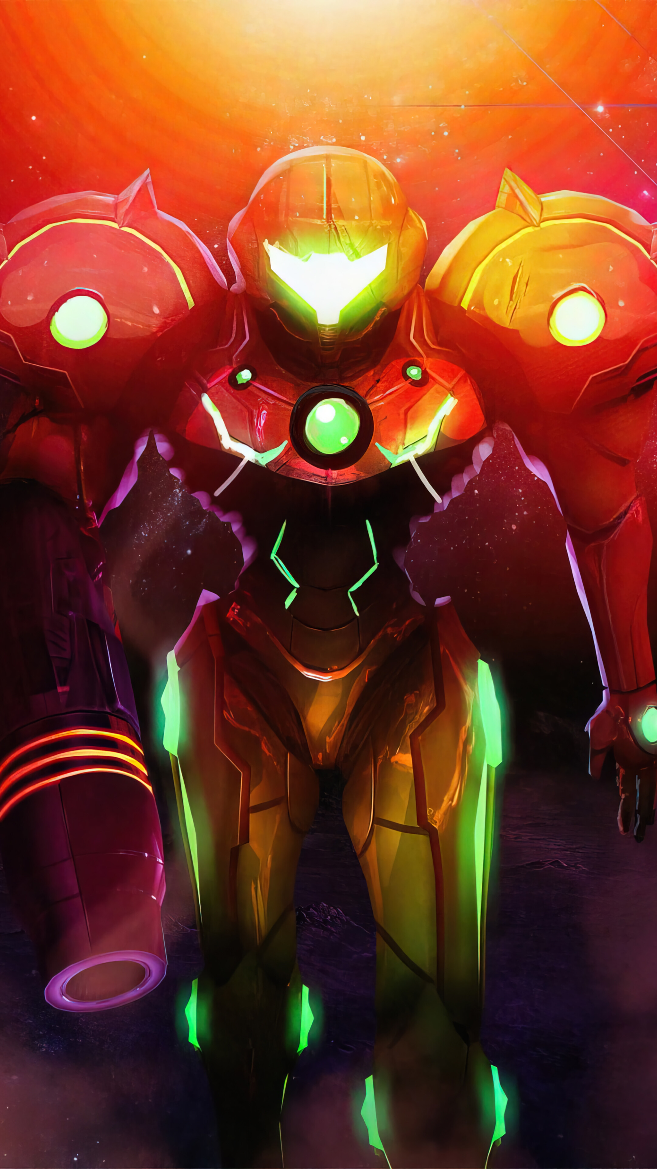 Metroid Samus Aran Game Art 4K