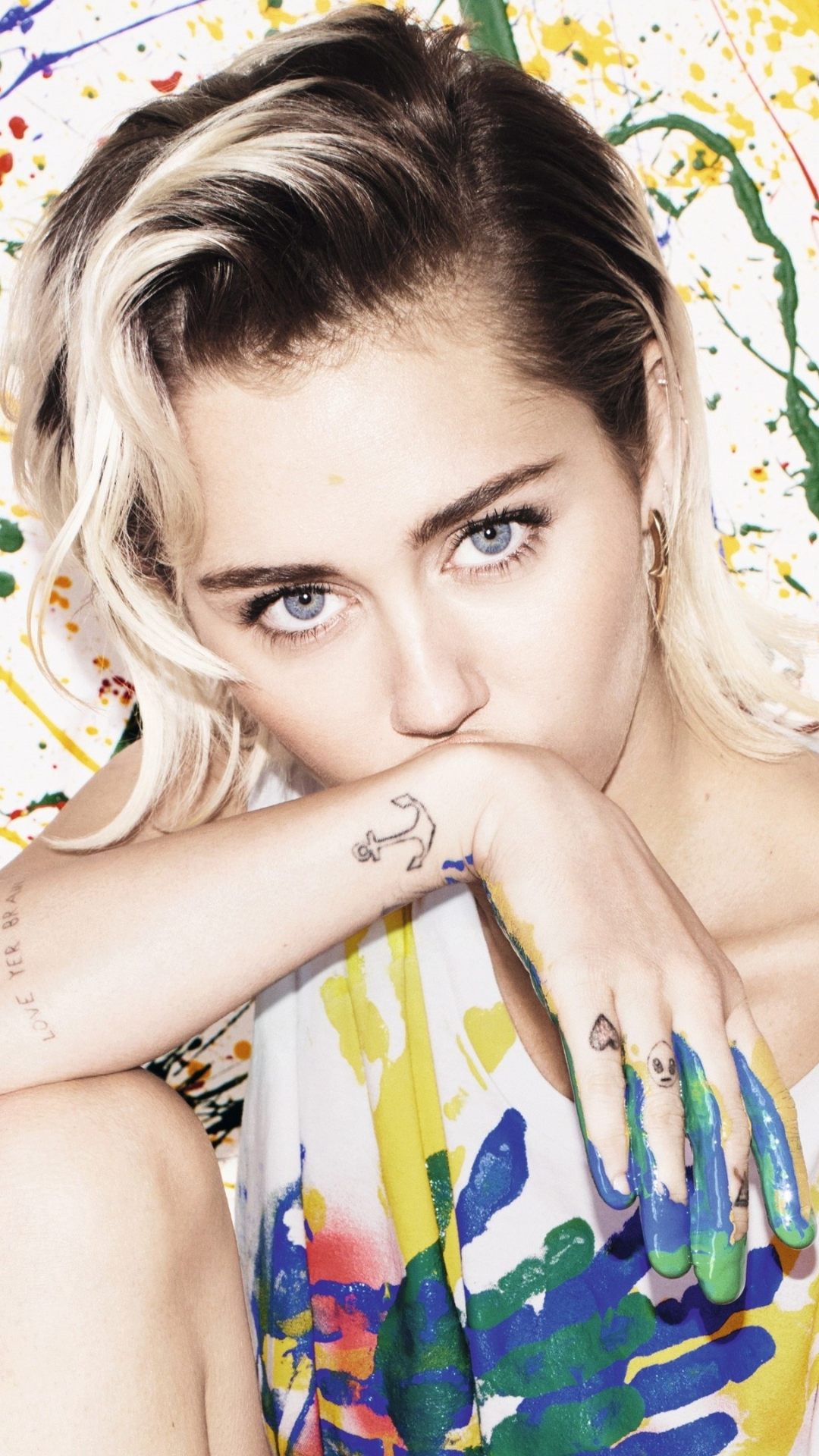 wallpaper 1080x1920 miley cyrus