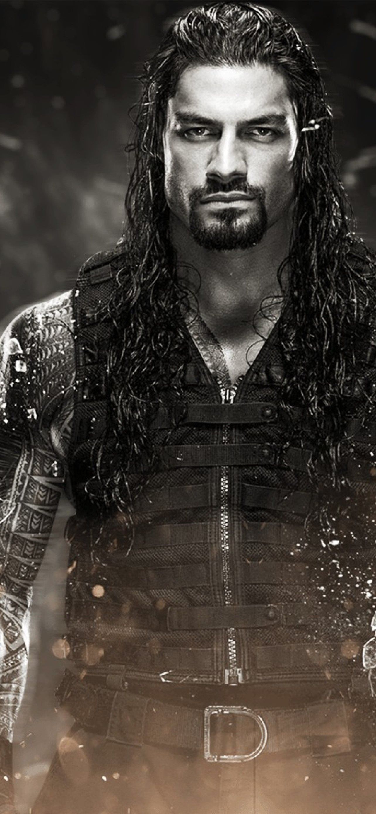 Roman Reigns on Play iPhone Wallpaper