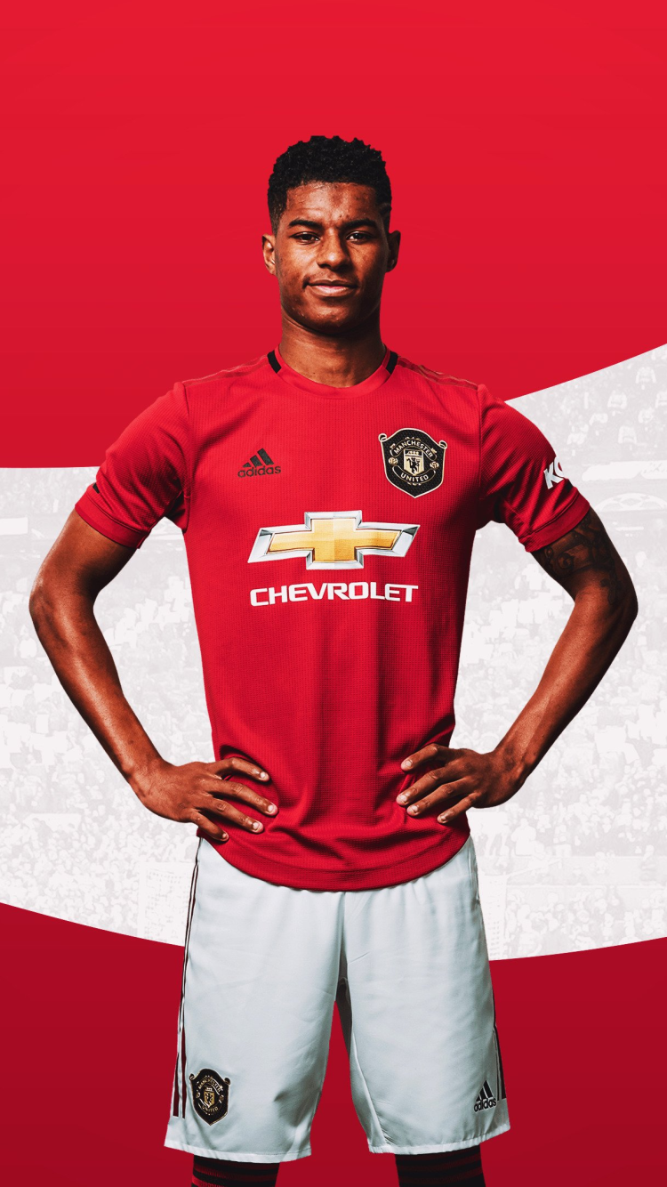 Marcus Rashford iPhone Wallpaper